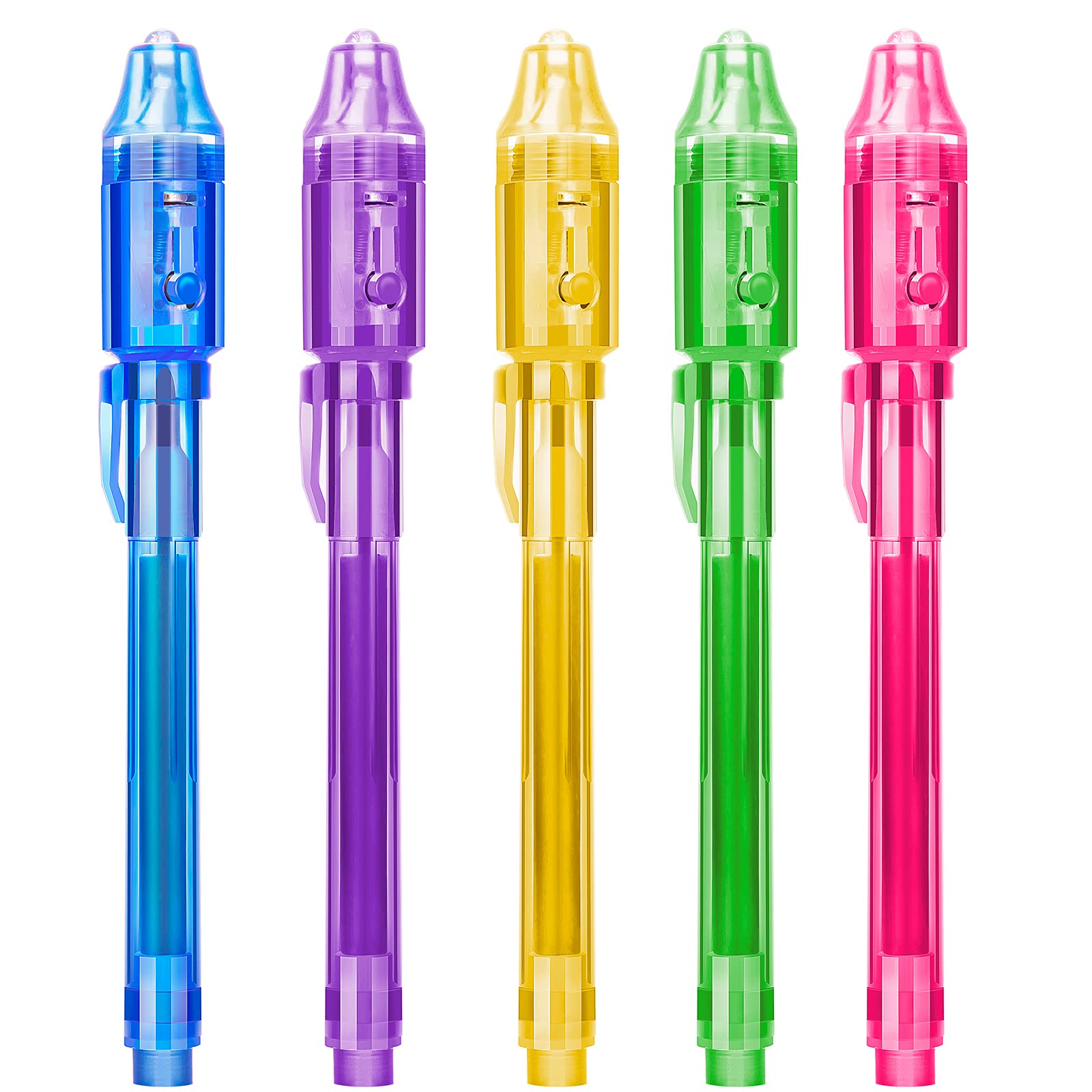 STENDA Invisible Ink Pen with UV Light - 16Pcs Spy Pens for Valentine Gifts - STENDA Official Product View 8
