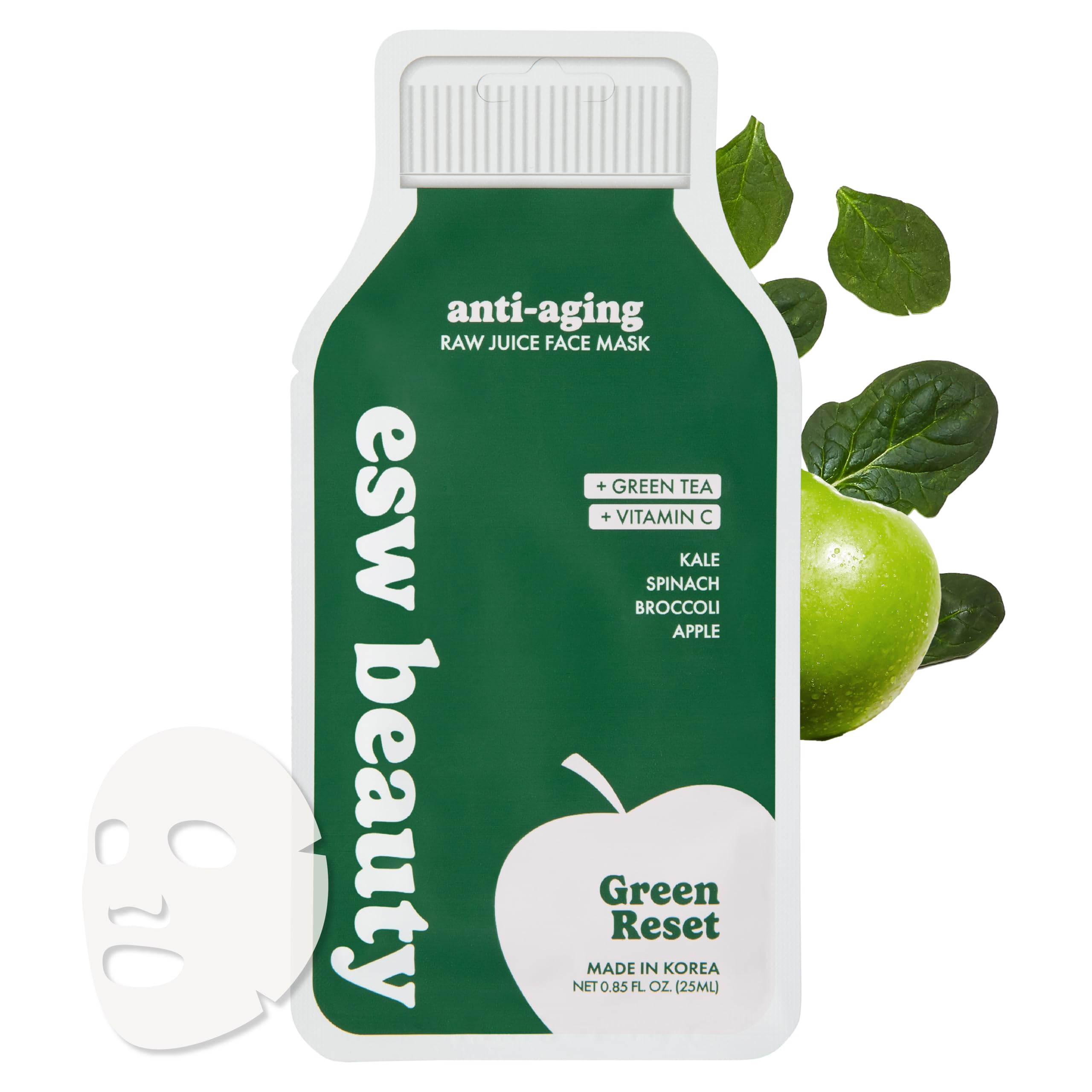 ESW Beauty Pumpkin Spice Oat Milk Face Mask, Korean Skin Care, 1 - ESW Beauty