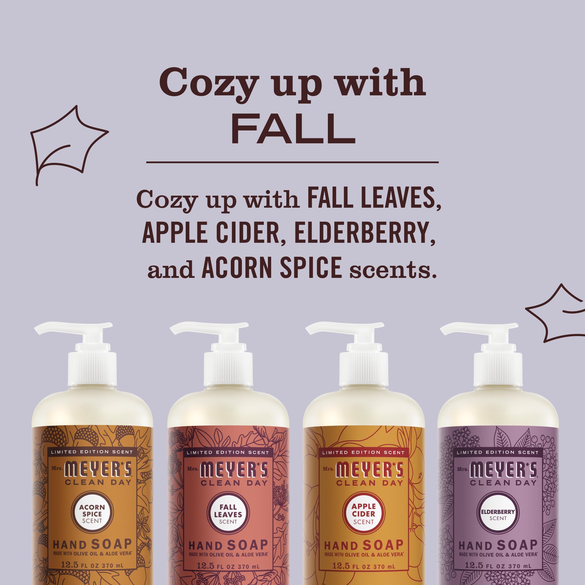 MRS. MEYER'S CLEAN DAY Liquid Hand Soap Set