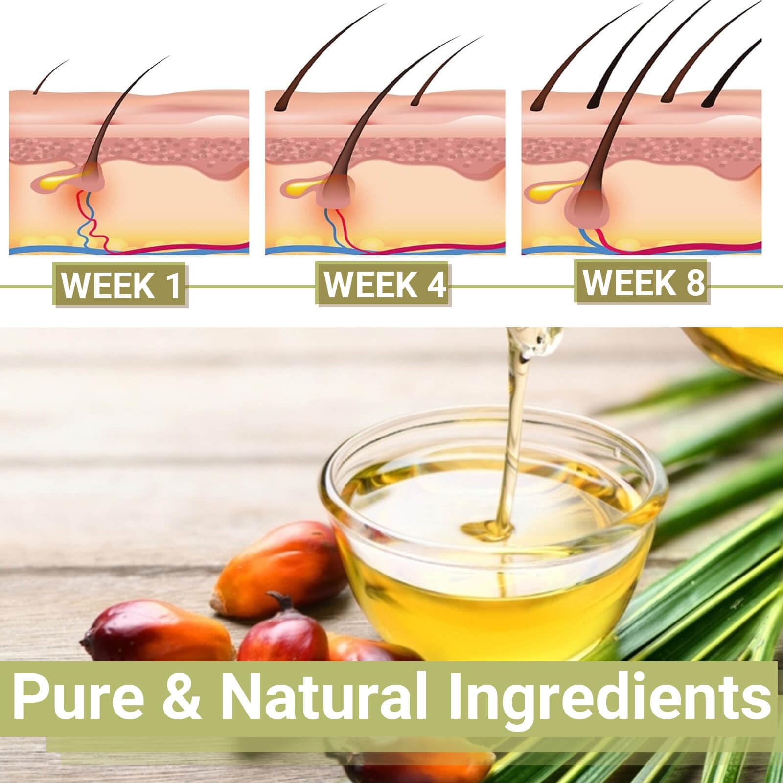 Lampolar RAW Batana Oil for Hair Growth, Dr Sebi Organic Unrefined Batana Oil - Lampolar Official Product View 7