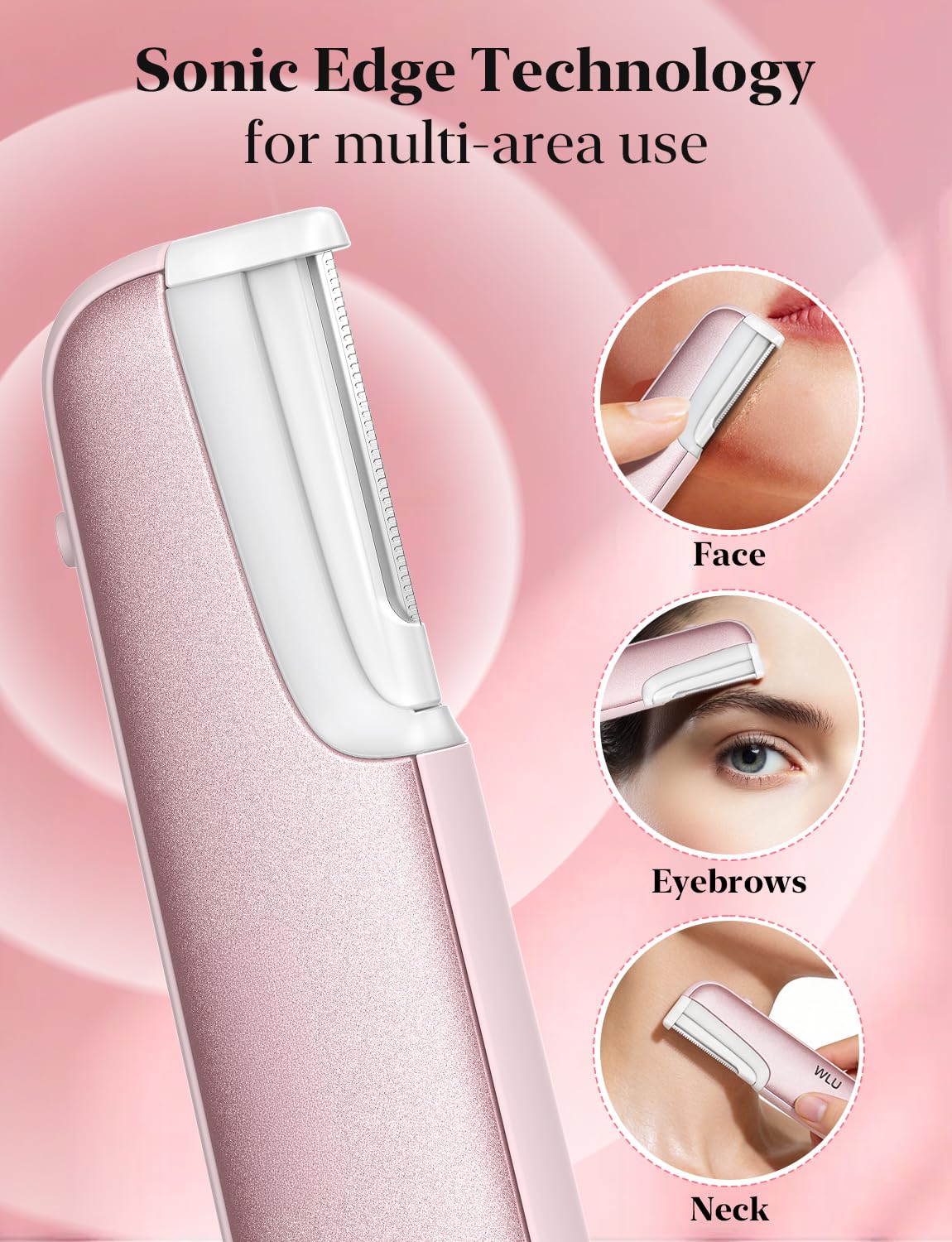 WLU Dermaplane Razor for Women Face Dermaplaning Tool for - WLU Official Imagery - 3