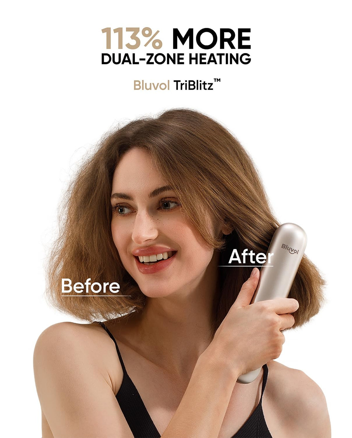 Bluvol I11 Apex Cordless Straightening Comb Touch Up Tool - Bluvol Official Imagery - 7