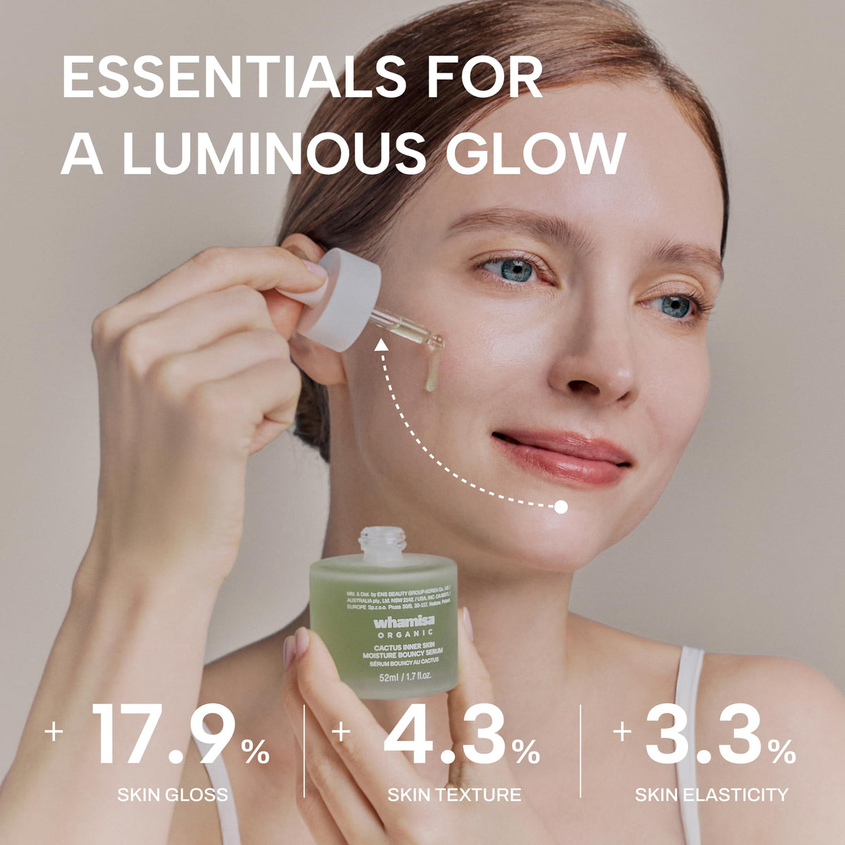 Whamisa Organic Cactus Bouncy Serum 48 hrs Inner Skin - Whamisa Official Imagery - 6