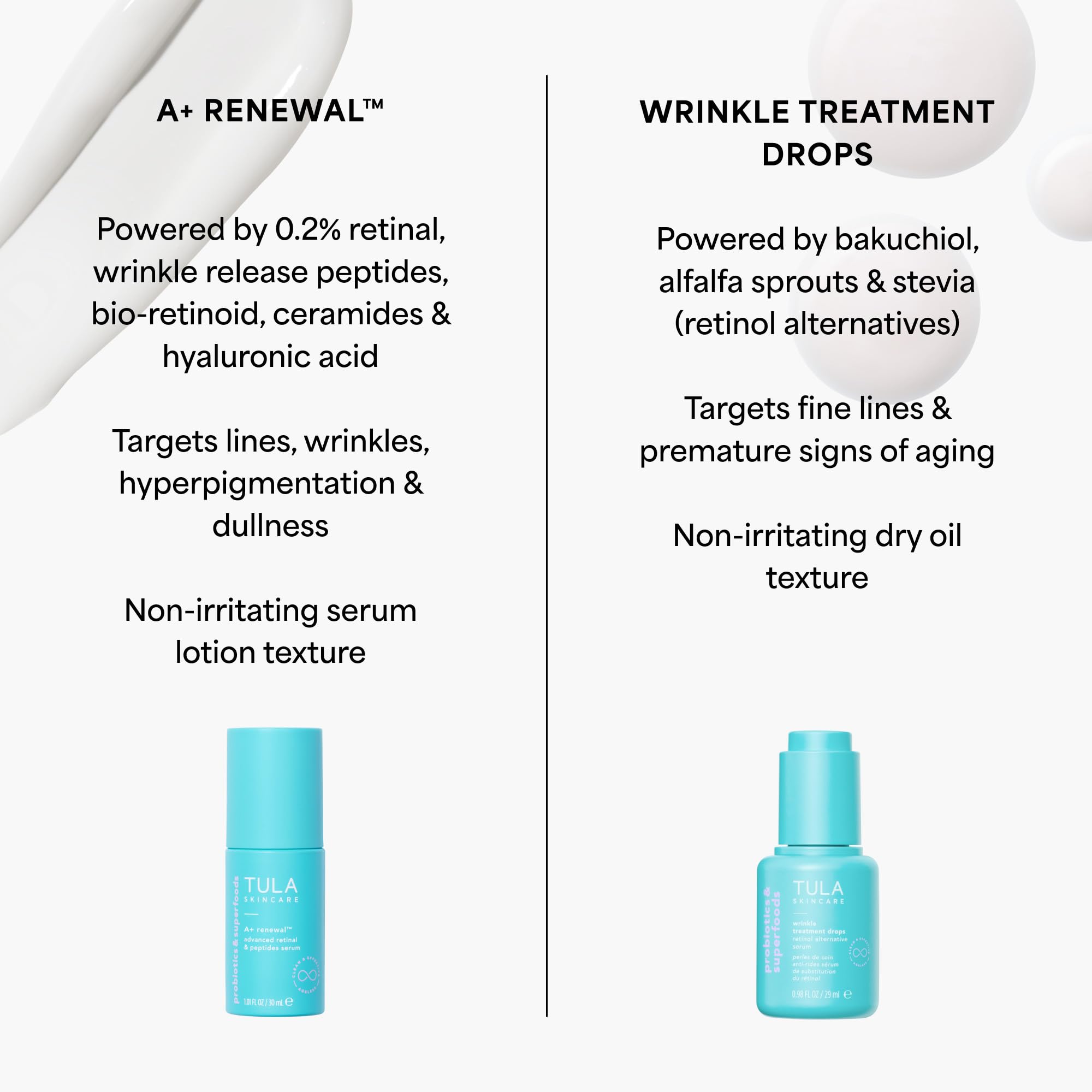 Elefair Tech TULA Skin Care A+ Renewal Advanced Retinal + Peptides Serum - - Elefair Tech Official Product View 9