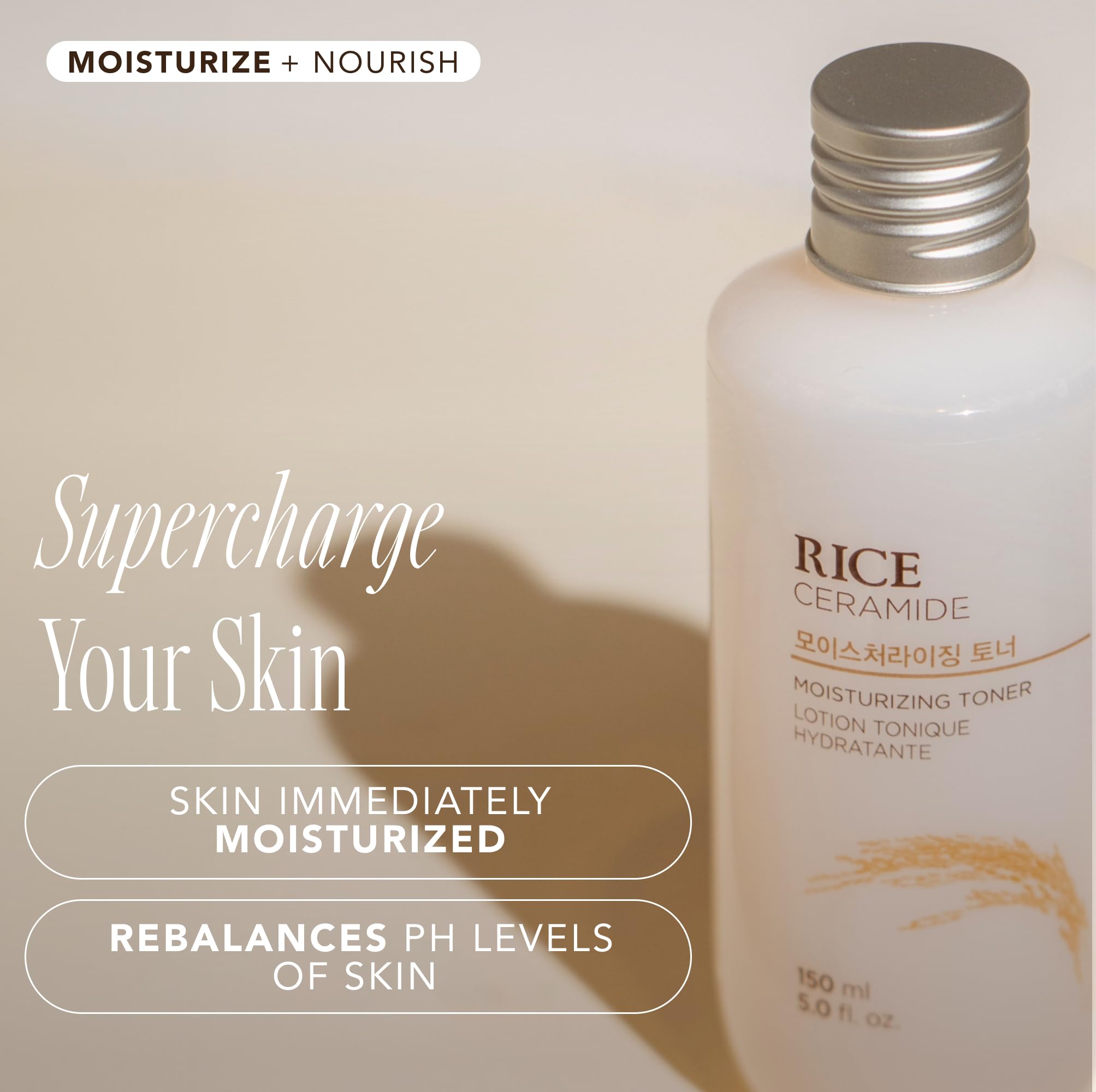 The Face Shop Rice Ceramide Moisturizing Skincare Set - The Face Shop