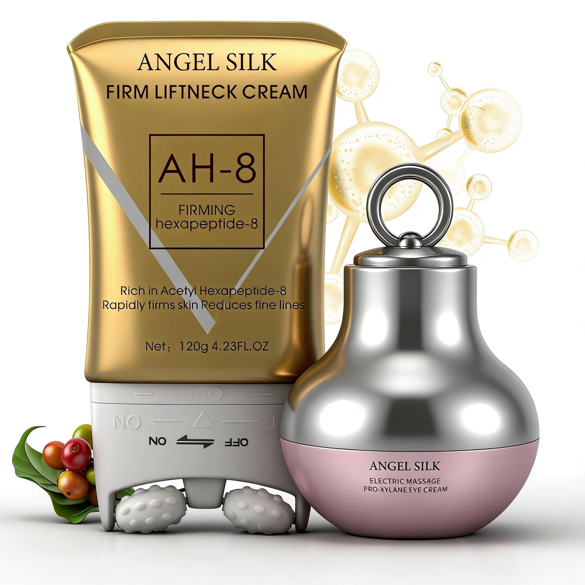 AH 8 Firming Neck Eye Cream Bundle Tightening Revitalizing - YCQQPRO Official Imagery - 2