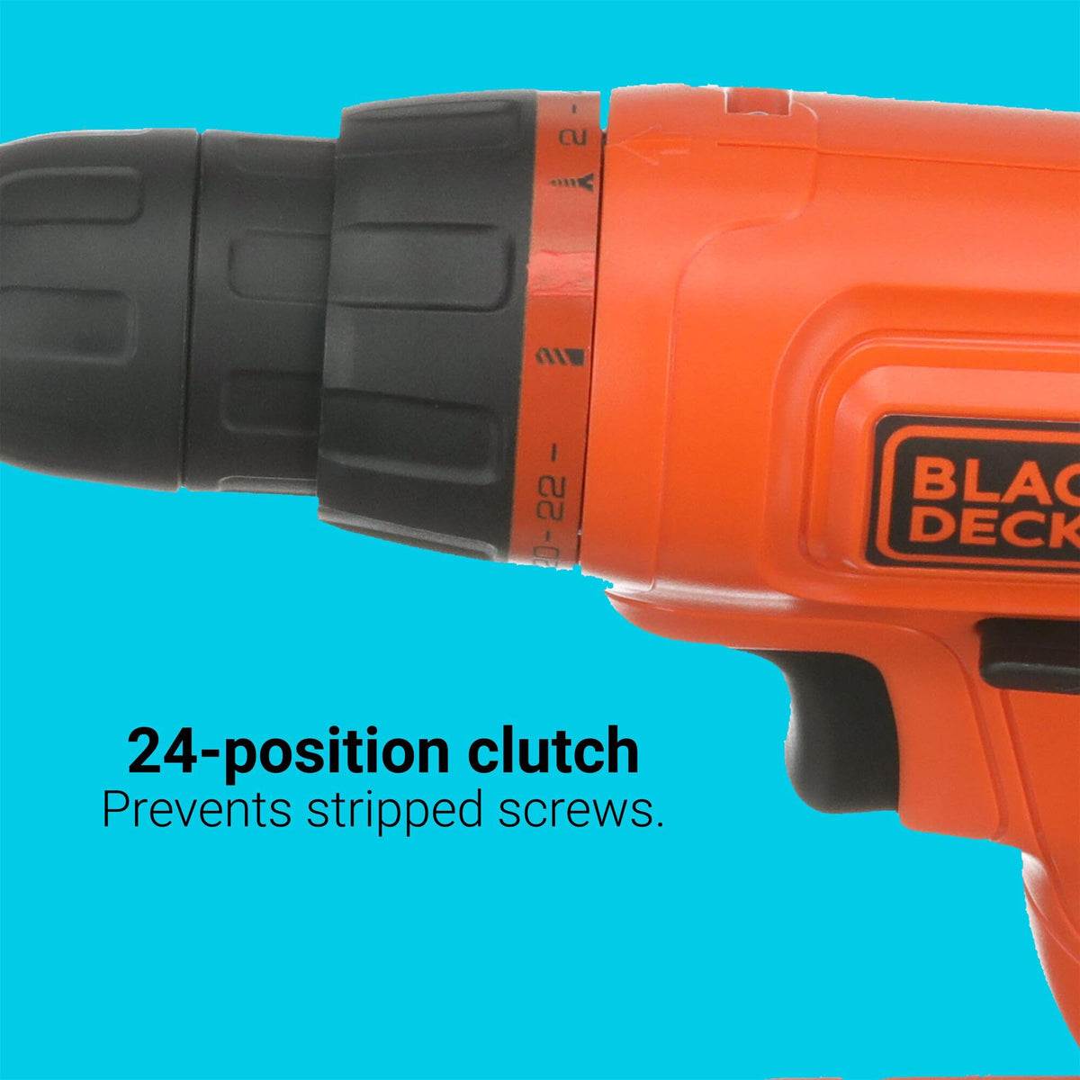BLACK DECKER 20V MAX POWERCONNECT Cordless Drill Driver Kit - Premium Selection Official Imagery - 5