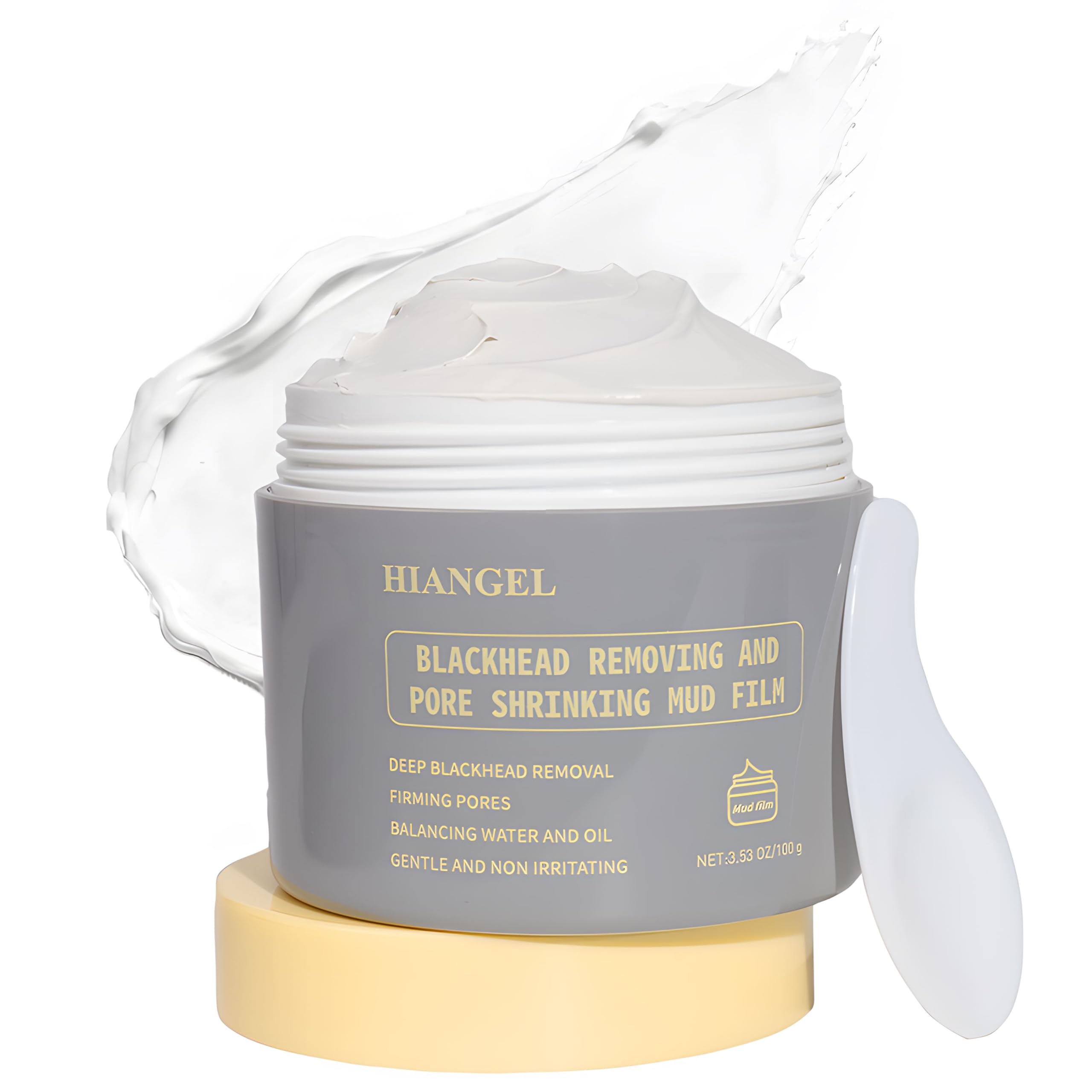 Blackhead Remover &amp; Pore Minimizer Clay Mask, 3.53 oz - Hiangel