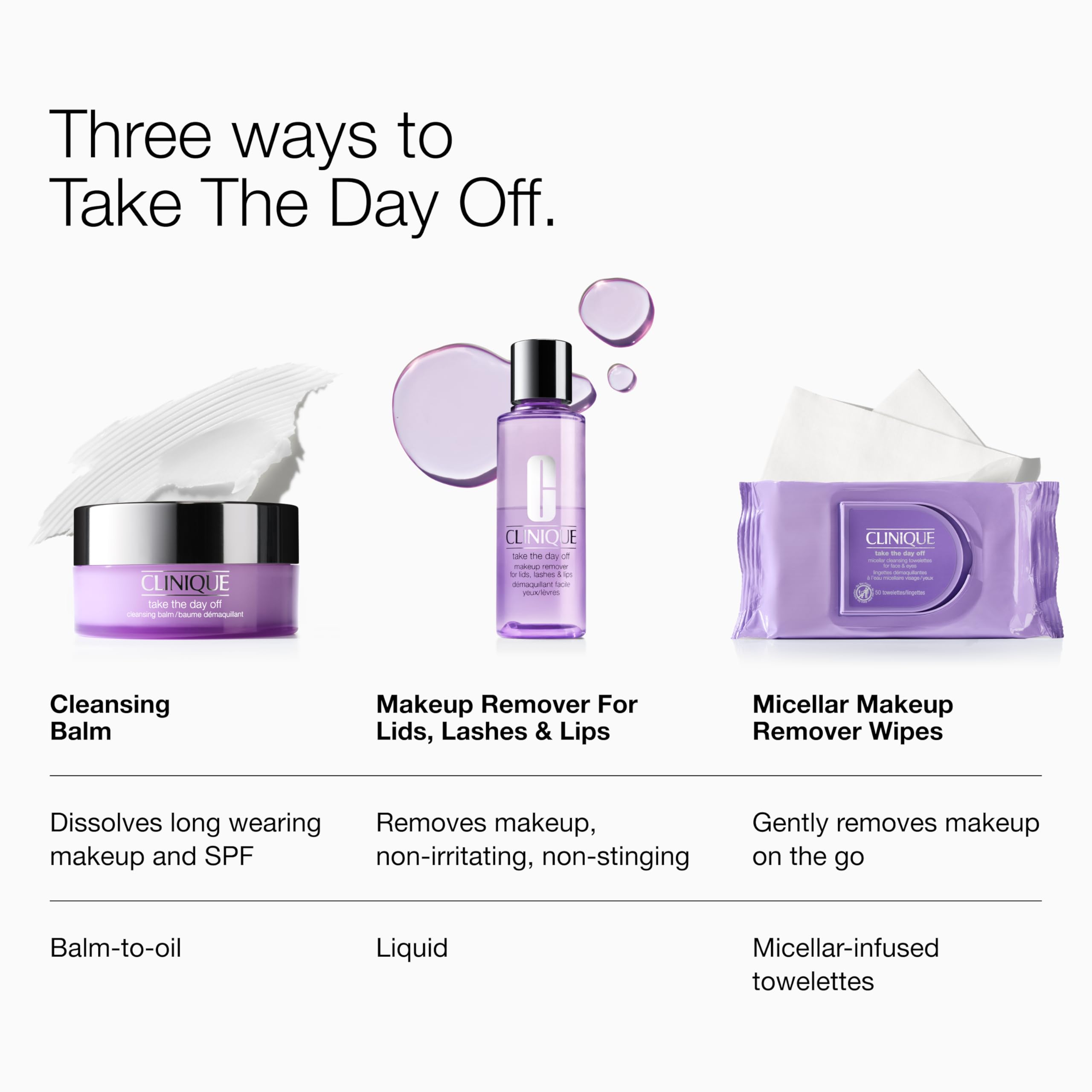 Clinique Take The Day Off Liquid Makeup Remover For Lids, Lashes, + Lips | Eye Makeup Remover | Oil Free + Non-Irritating | For All Skin Types - Elefair Tech Official Product View 9