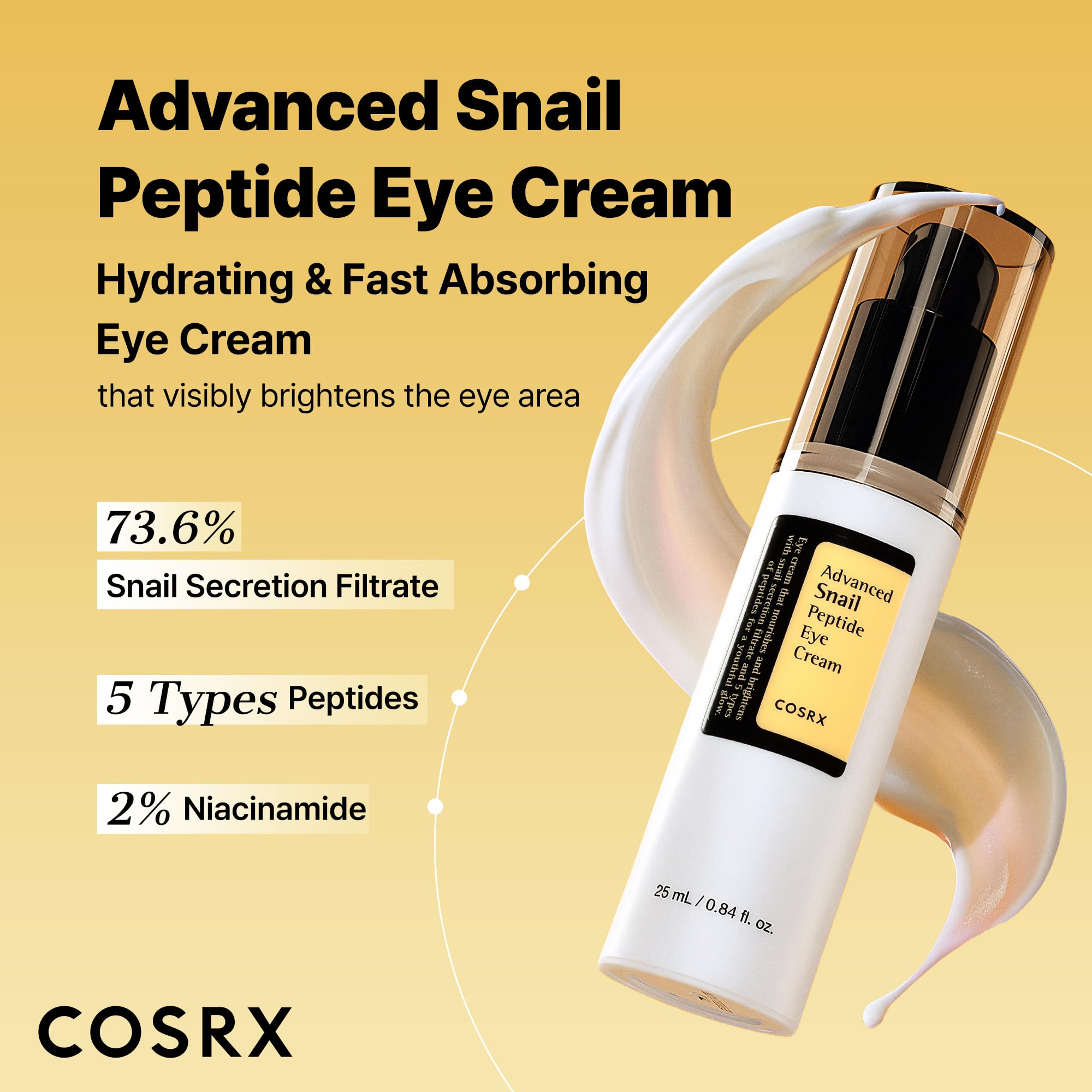 COSRX Snail Mucin Peptide Under Eye Cream for Anti - aging & 0 - COSRX Official Product View 3