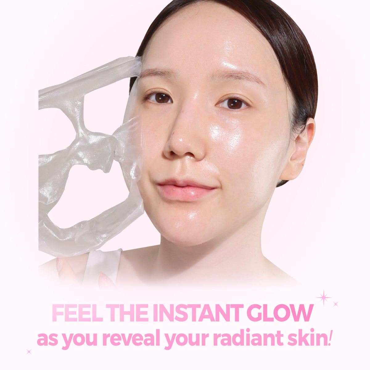 KLAVUU Actress Backstage Glow Peel Off Face Mask for Glass - KLAVUU Official Imagery - 5