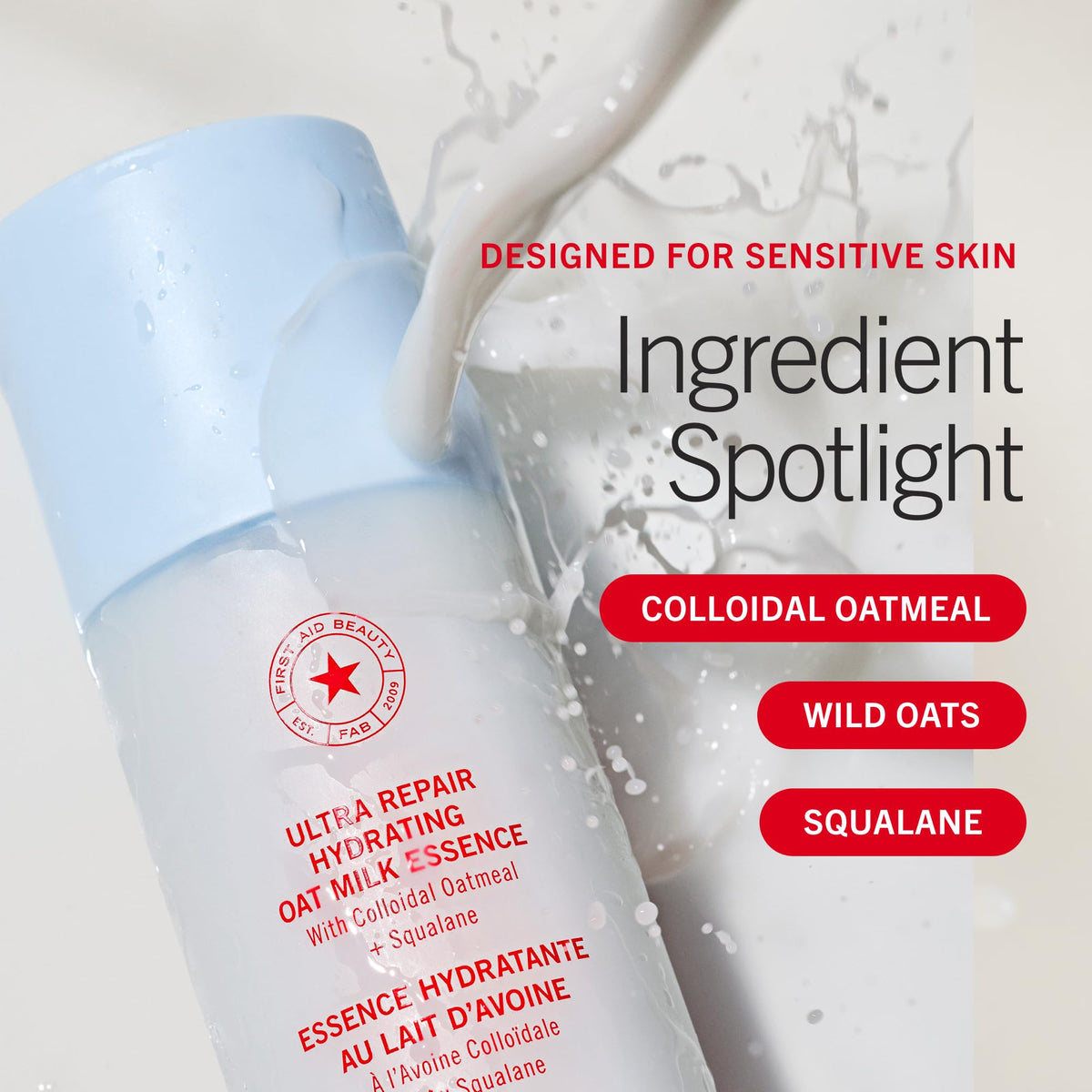First Aid Beauty Ultra Repair Hydrating Oat Milk Essence 4 5 - First Aid Beauty Official Imagery - 8