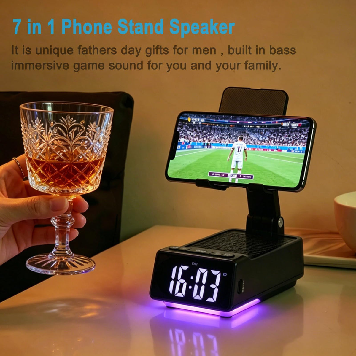 Gifts for Father Men Who Have Everything Bluetooth Speaker - Eractraphlse Official Imagery - 4