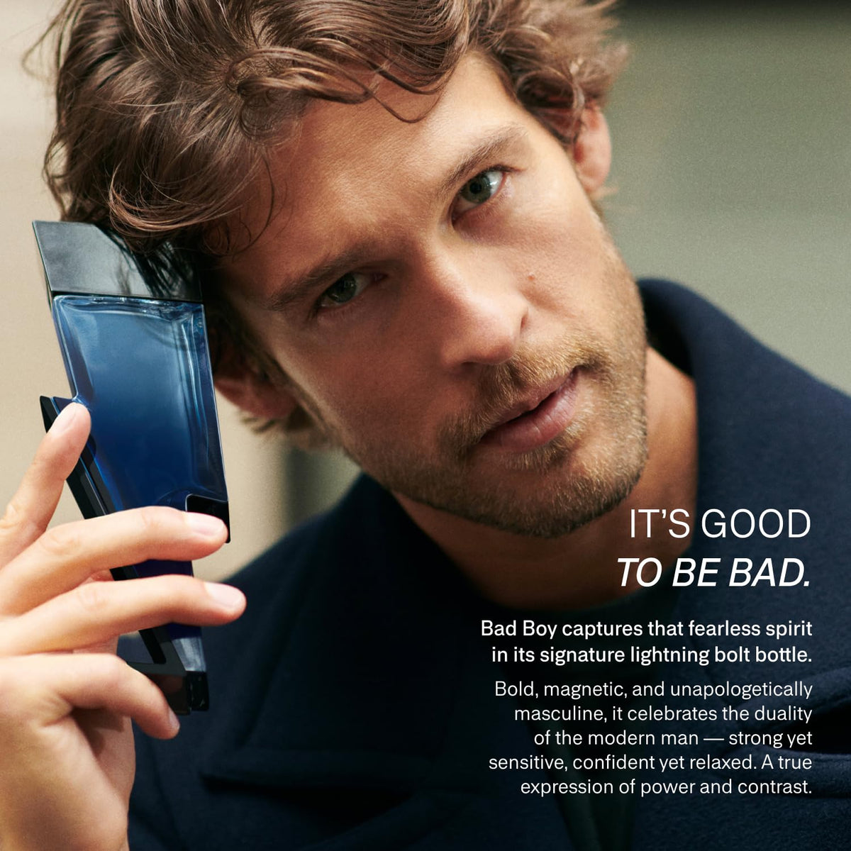 Carolina Herrera Bad Boy Cobalt Eau de Parfum Electrique - Premium Selection Official Imagery - 5