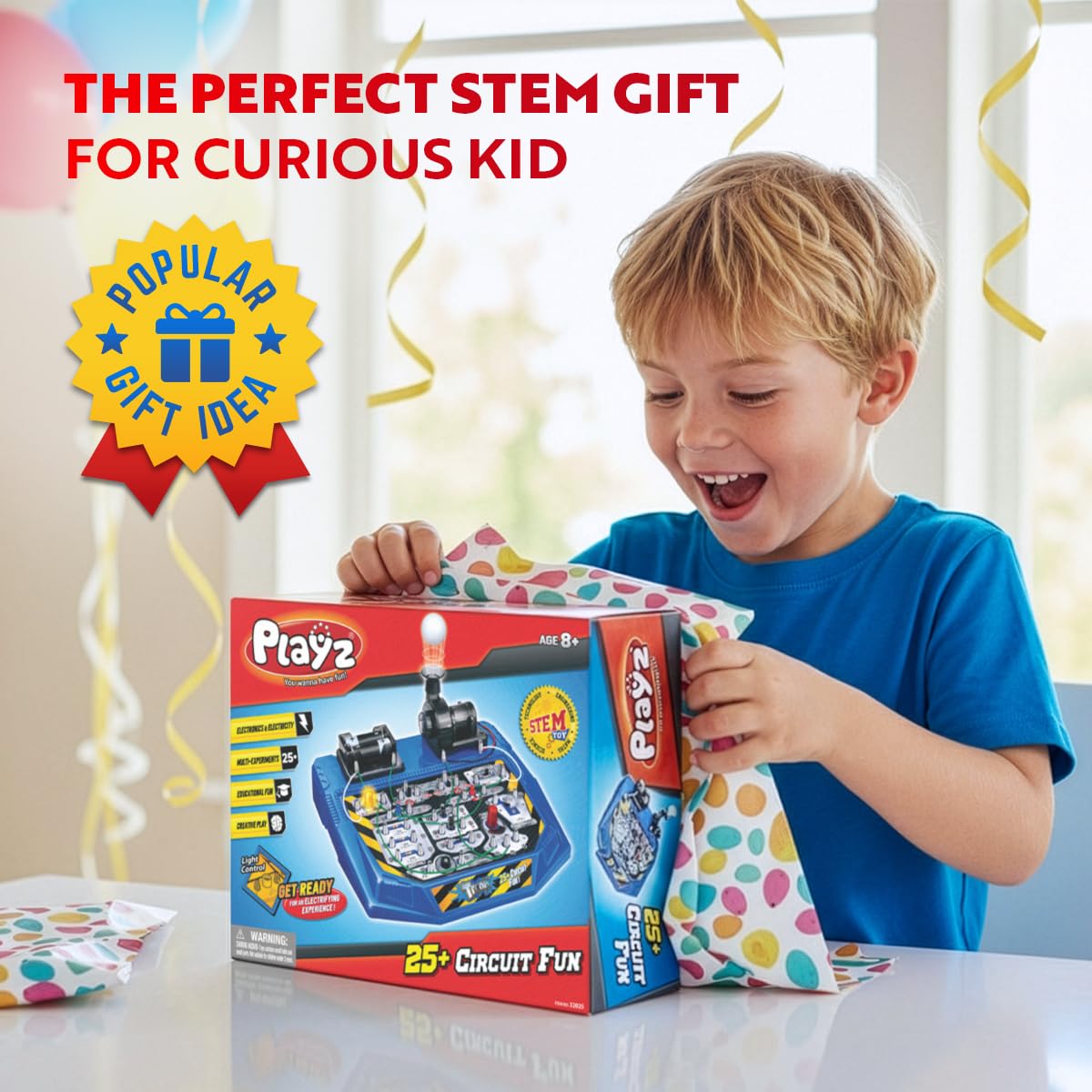 Playz Circuit Board for Kids Educational Science Kits for - Playz Official Imagery - 6