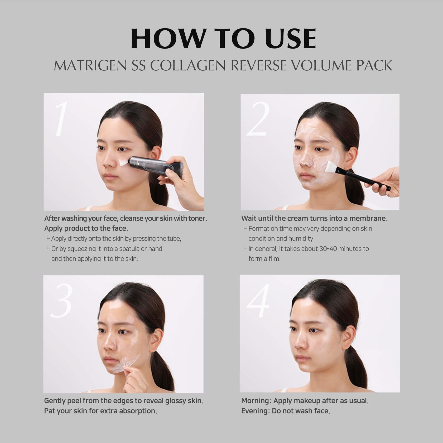 SS Collagen Reverse Volume Peel Off Face Mask Pack - Matrigen
