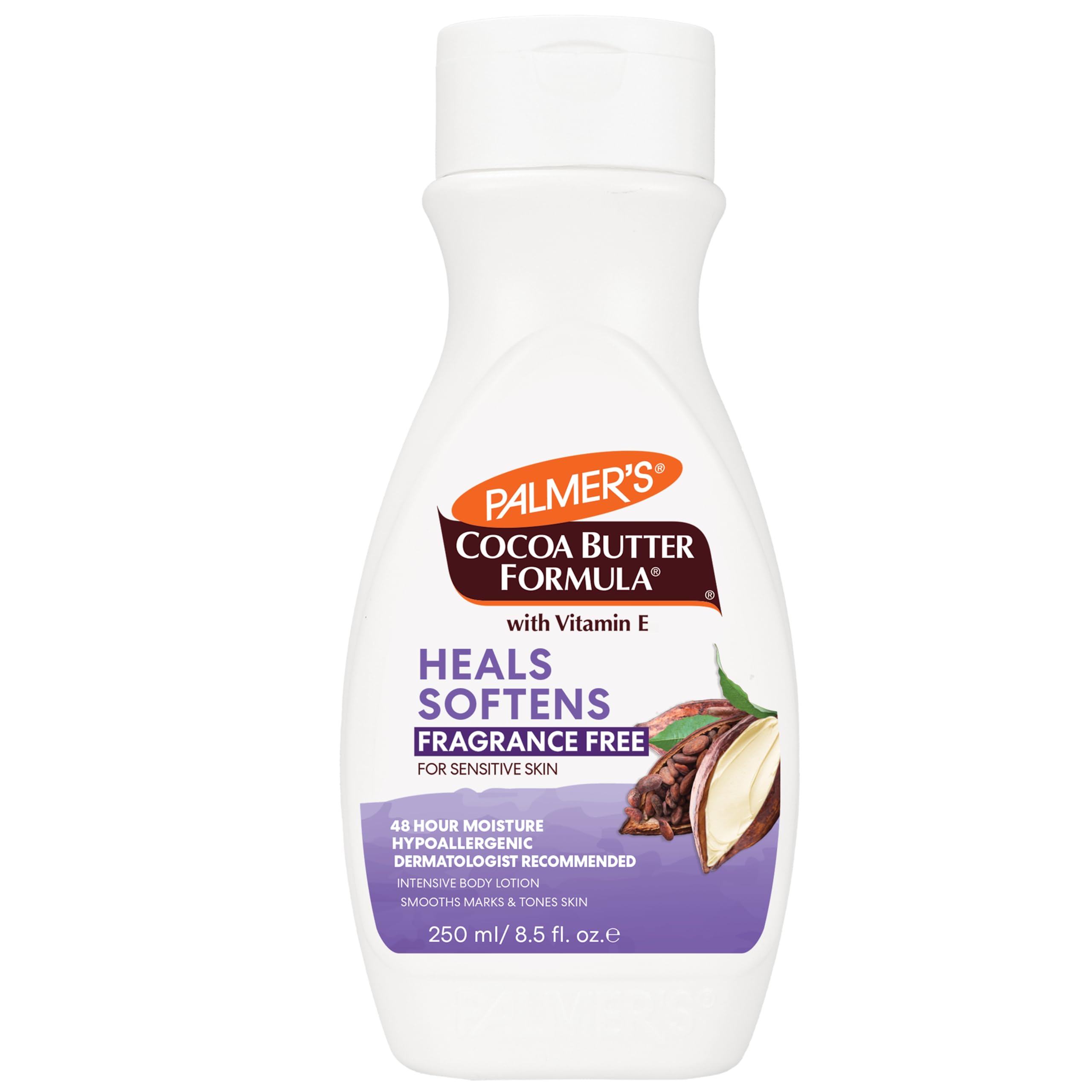 Palmer's Fragrance Free Body Lotion, Cocoa Butter Formula (8.5 - Product Imagery