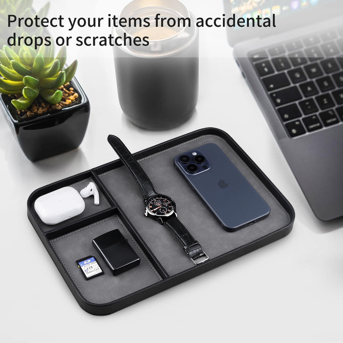 SENEN Leather Tray Stylish and Organized Multifunctional - SENEN Official Imagery - 5