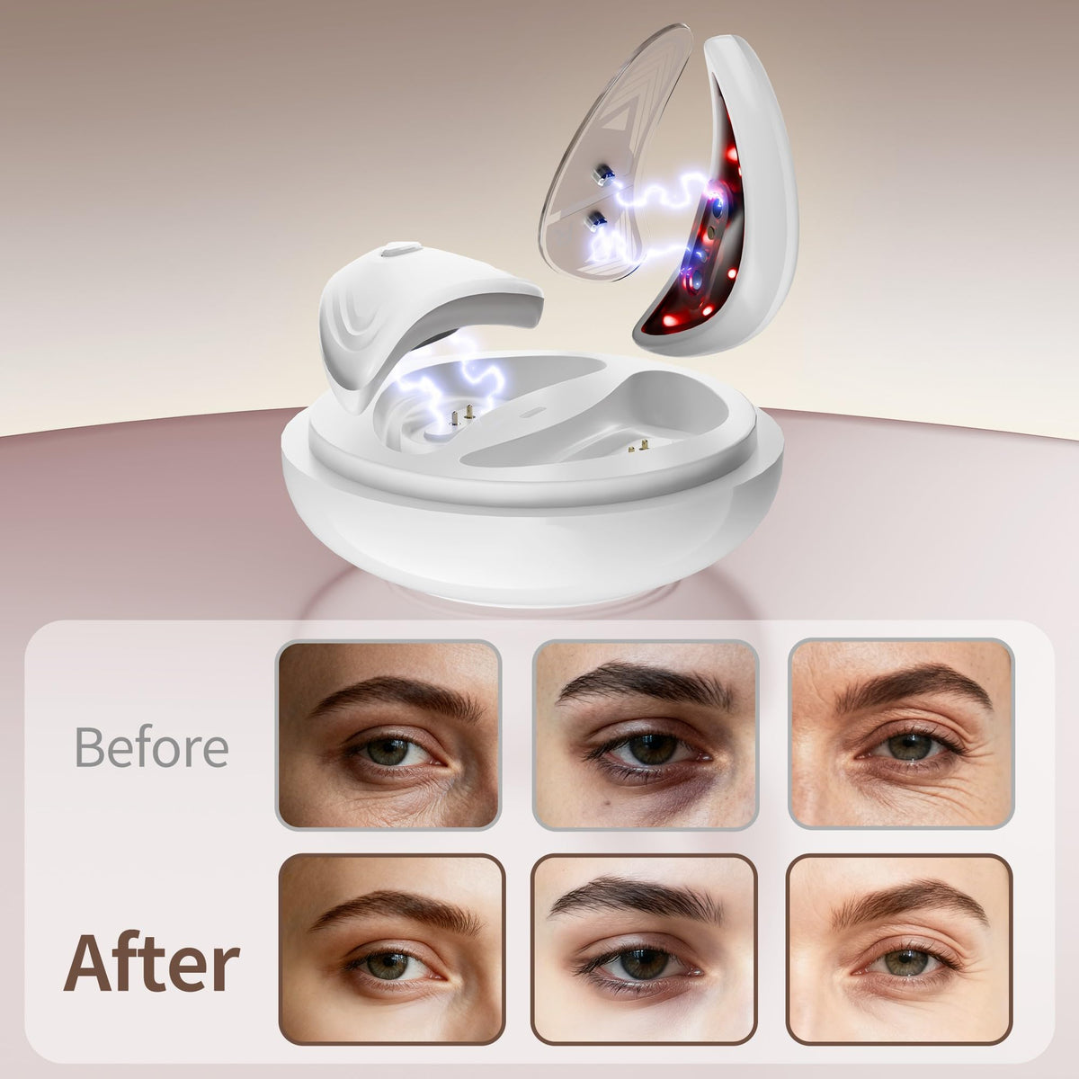 Under Eye Mask Gel Under Eye Patches Under Eye Massager for - OGGRXOR Official Imagery - 6
