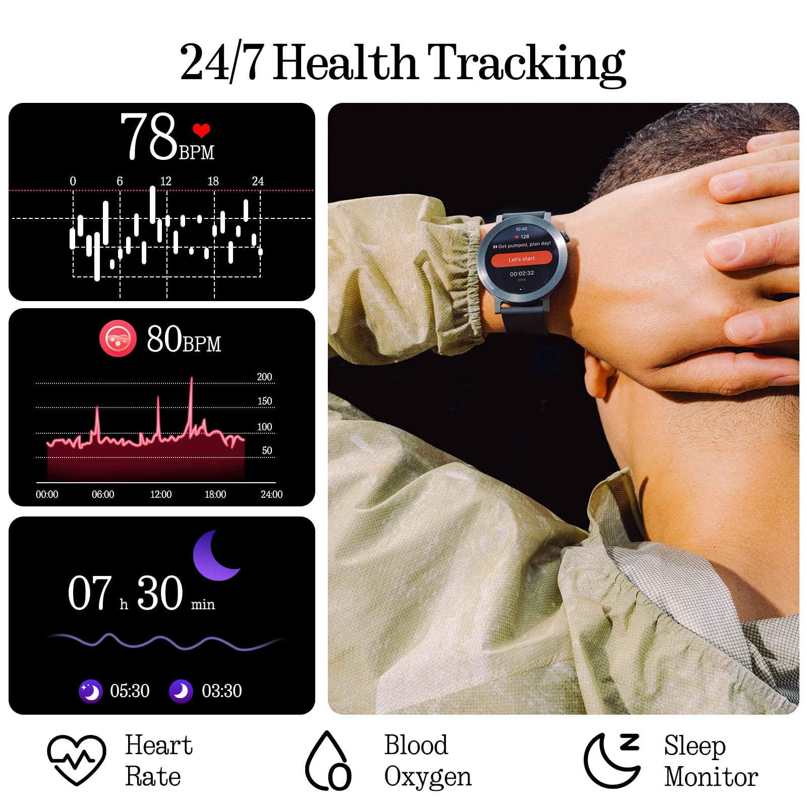 CMF BY Nothing Watch 3 Pro Smart Watch for Men Women, Bluetooth Call A - View 2