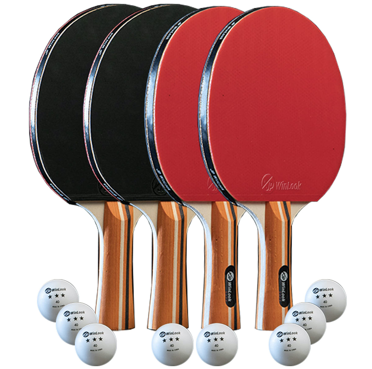 JP WinLook Ping Pong Paddles Sets - JP WinLook Official Imagery - 1