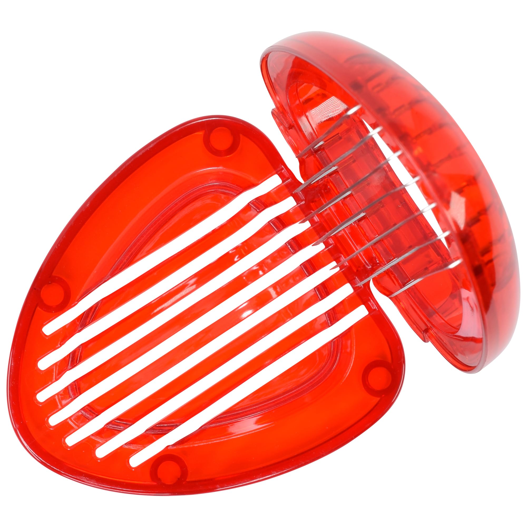 R&M Strawberry Shaped Fruit Slicing Tool with Stainless Steel Blades - View 3