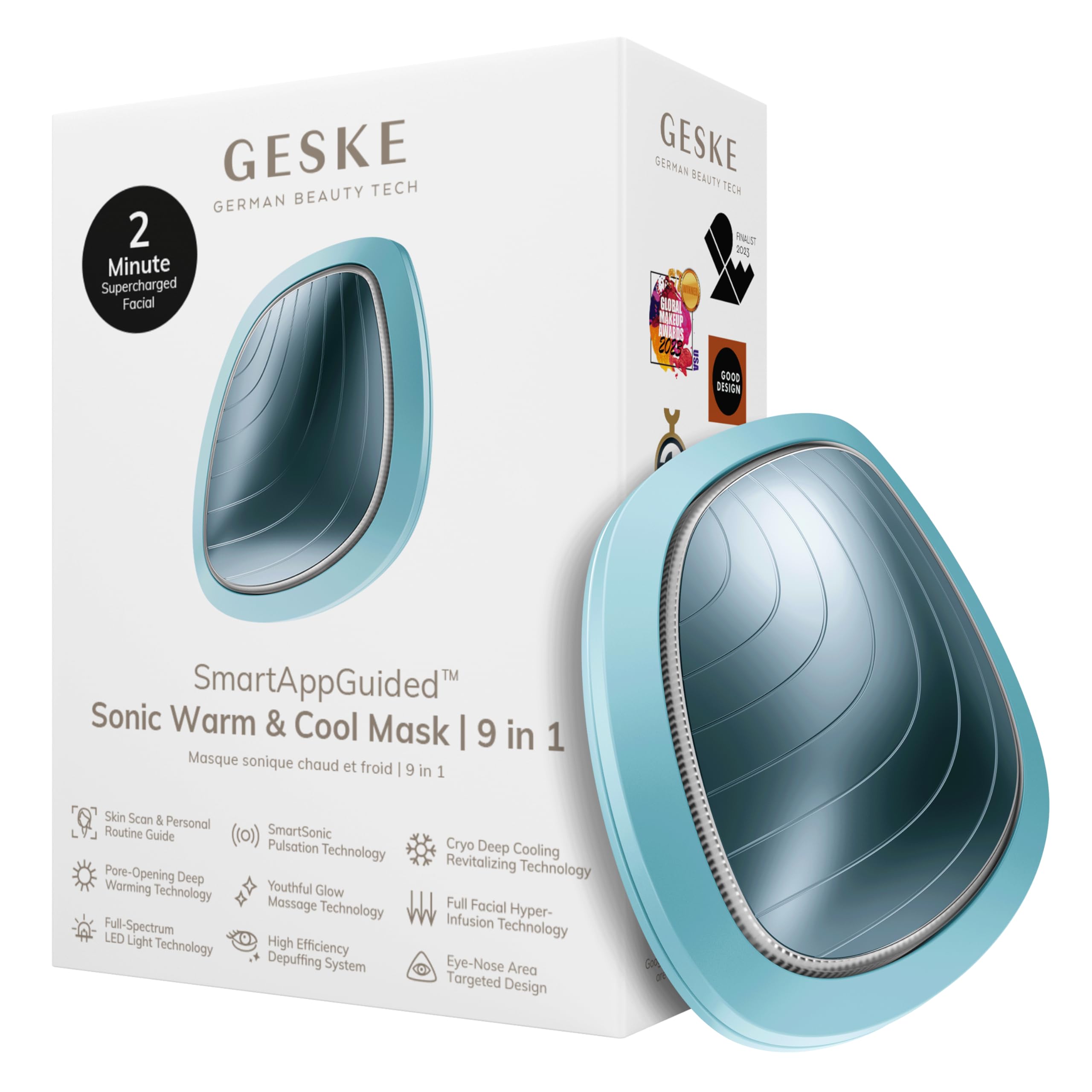GESKE SmartAppGuided™ Sonic Warm &amp; Cool Mask - GESKE