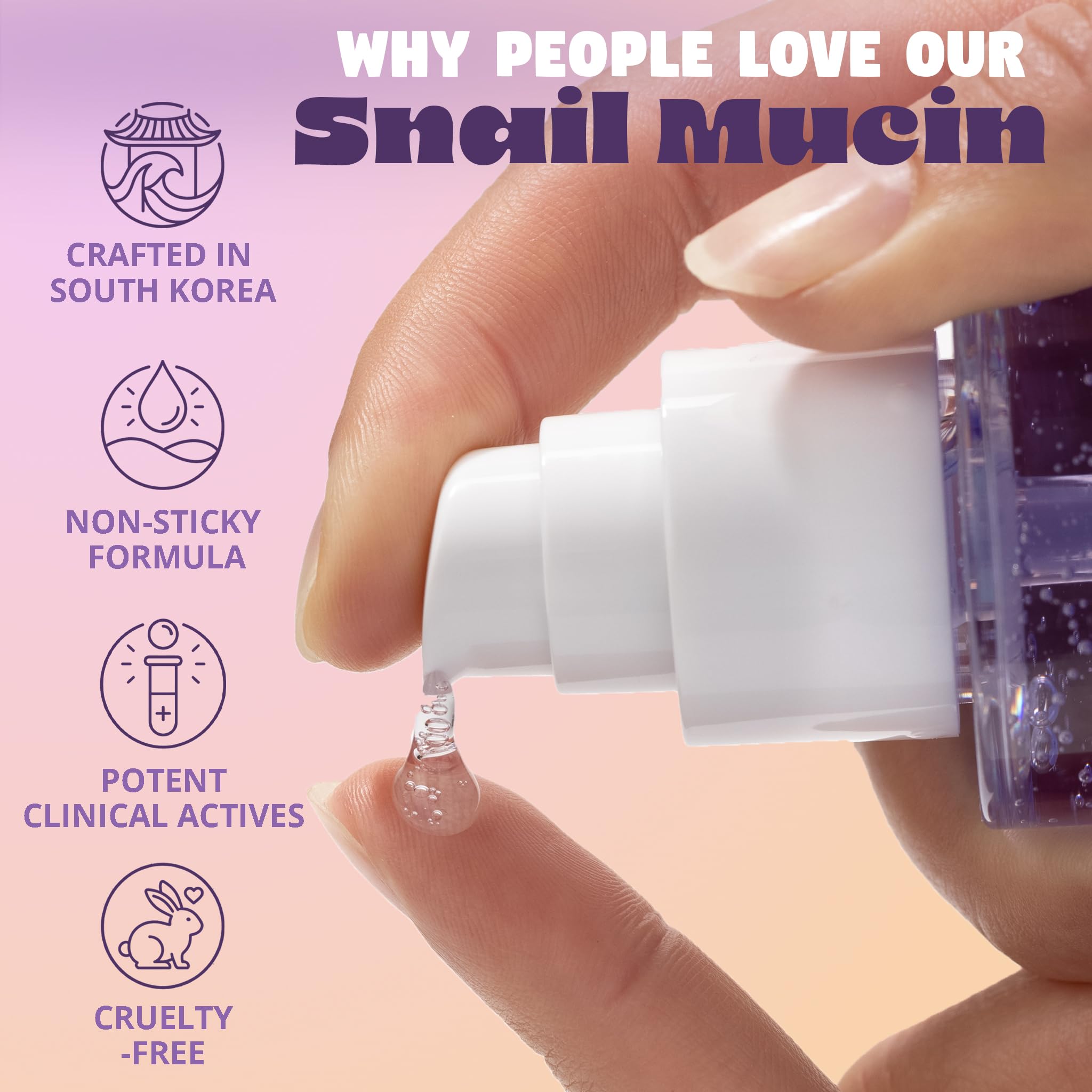 Clinically Advanced Korean Snail Mucin Serum - Zen Dew