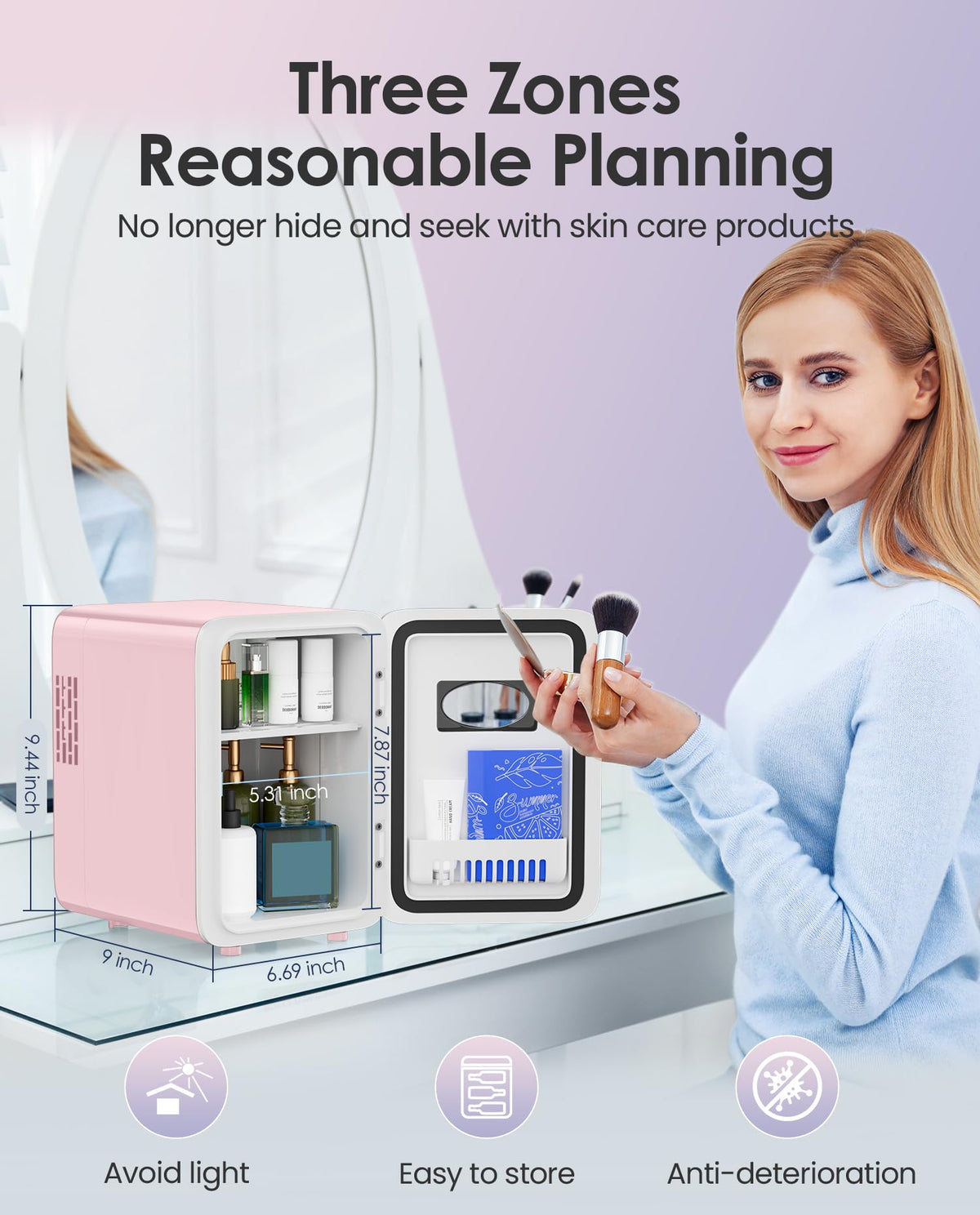 Skincare Fridge - CUTIEWORLD Official Imagery - 2
