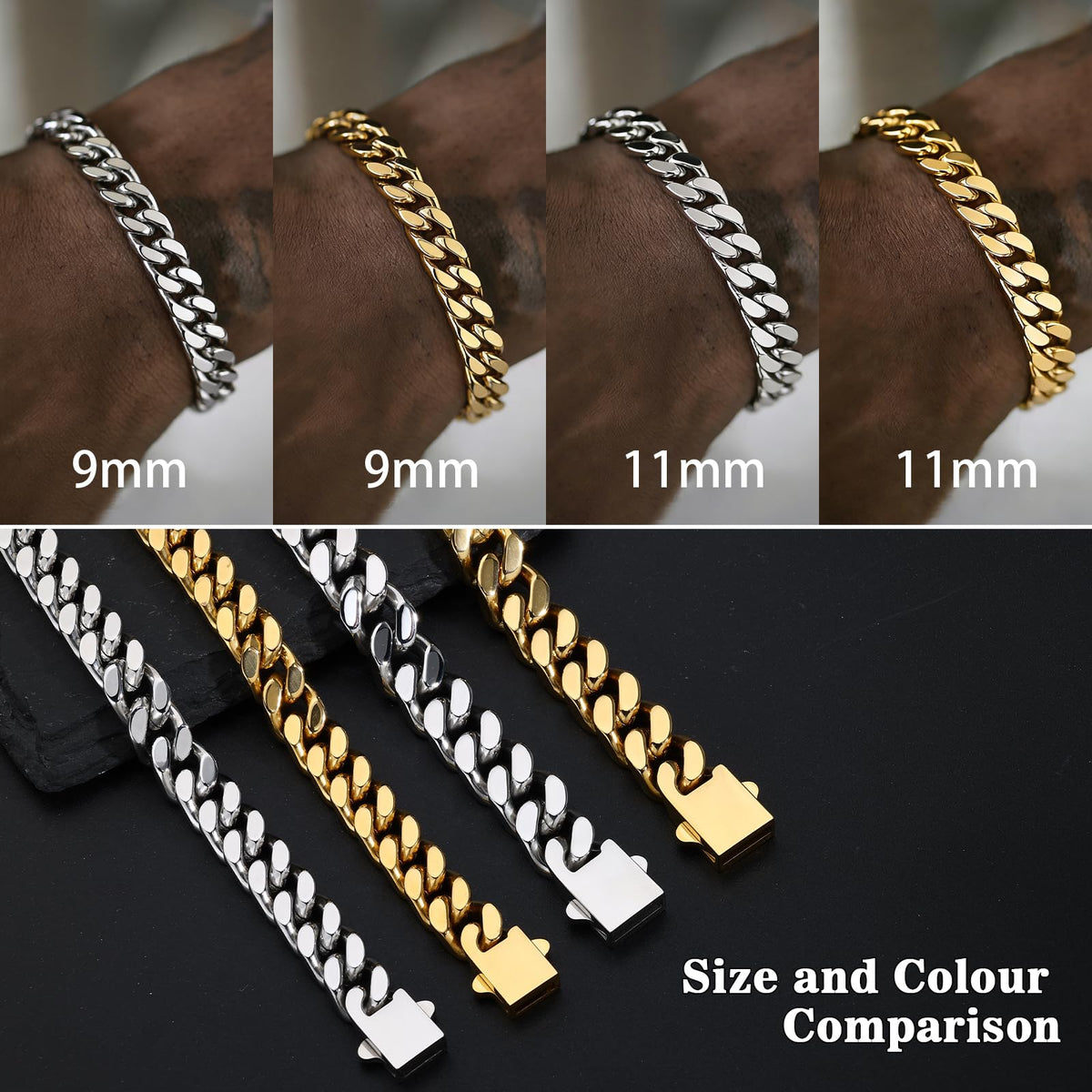 Cuban Link Bracelet for Men - DODIY Official Imagery - 6