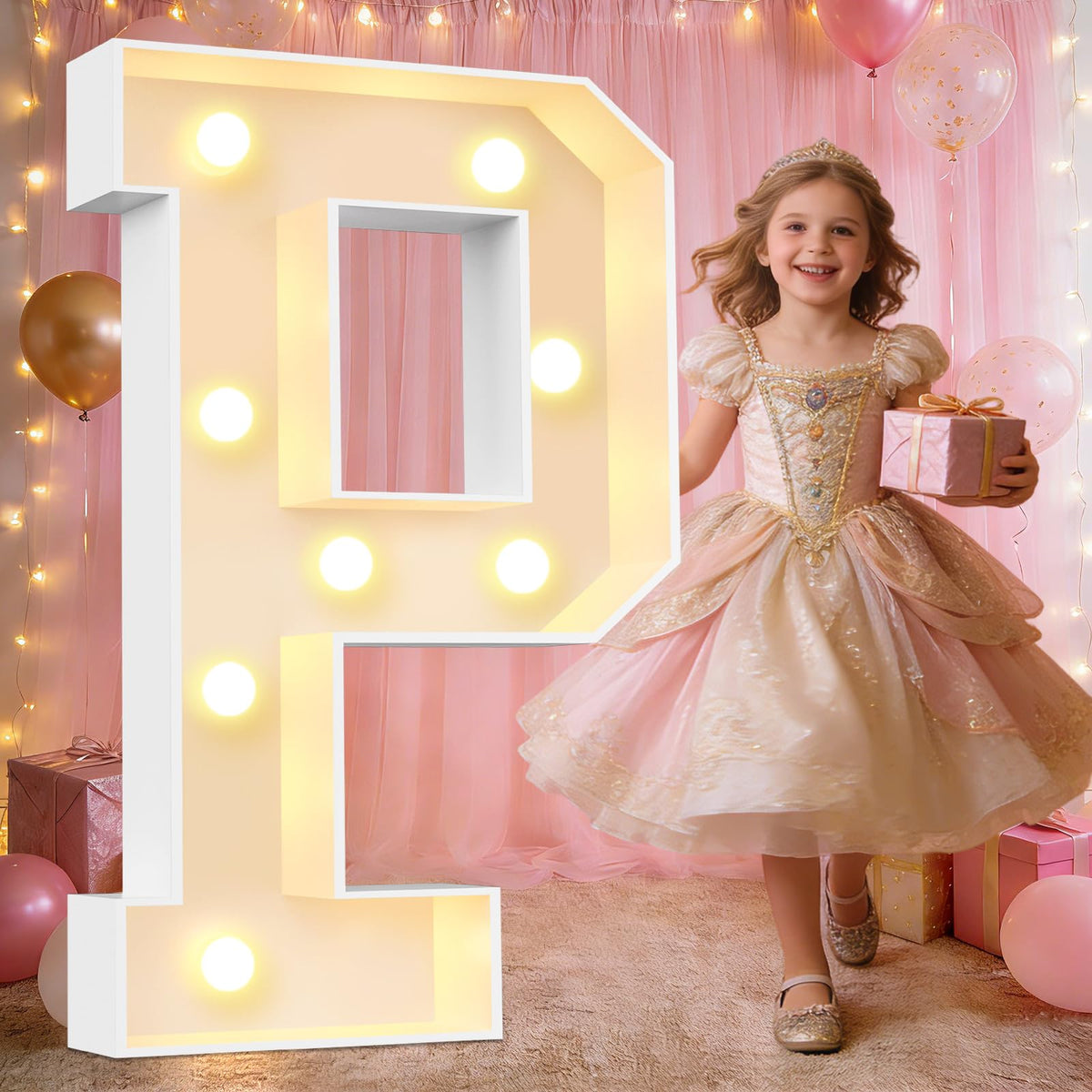 3FT Marquee Light Up Letters LED Letters Big Mosaic Marquee - Pooqla Official Imagery - 1