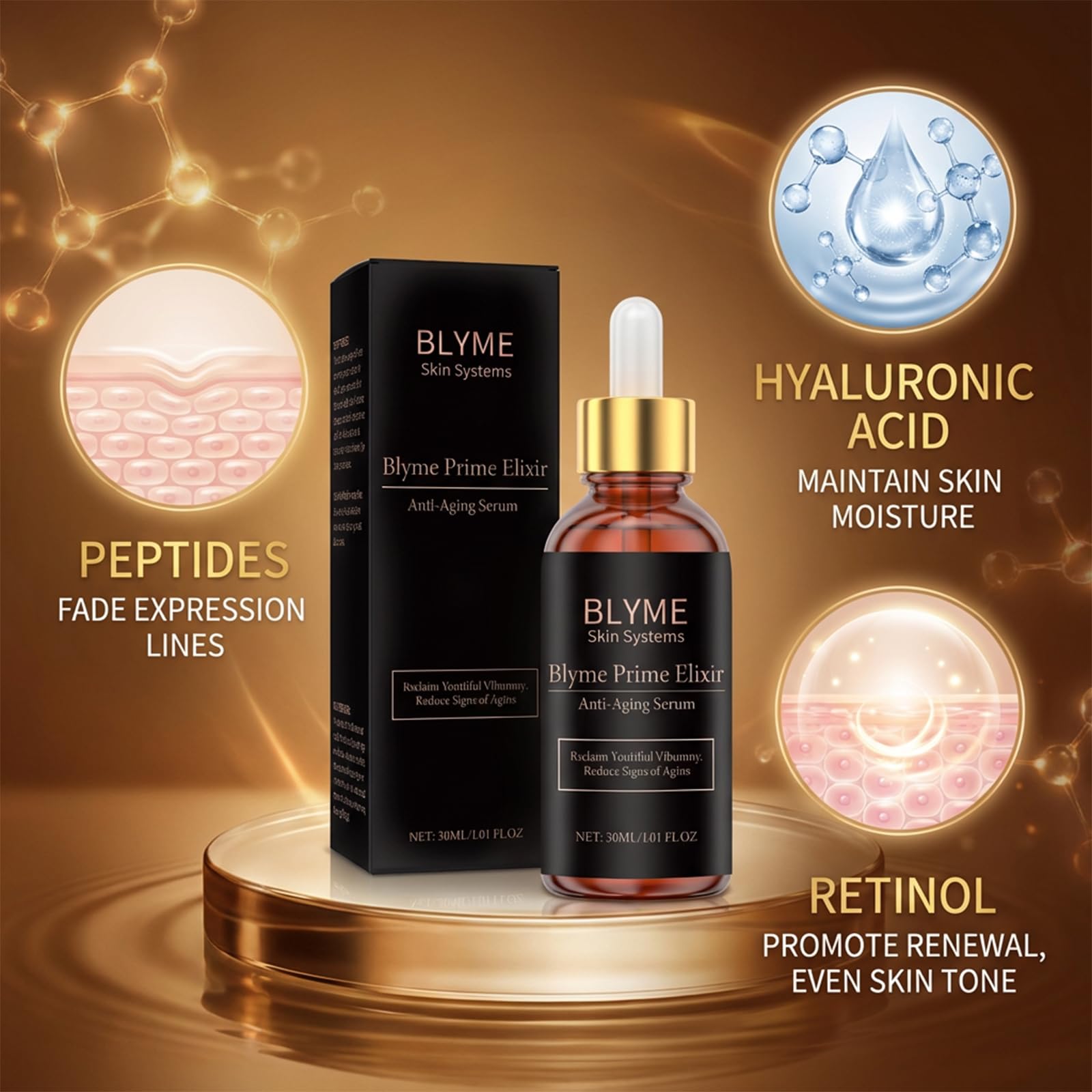 Blyme Prime Elixir Skin System with Glycerin and Peptides - blyme Official Imagery - 6
