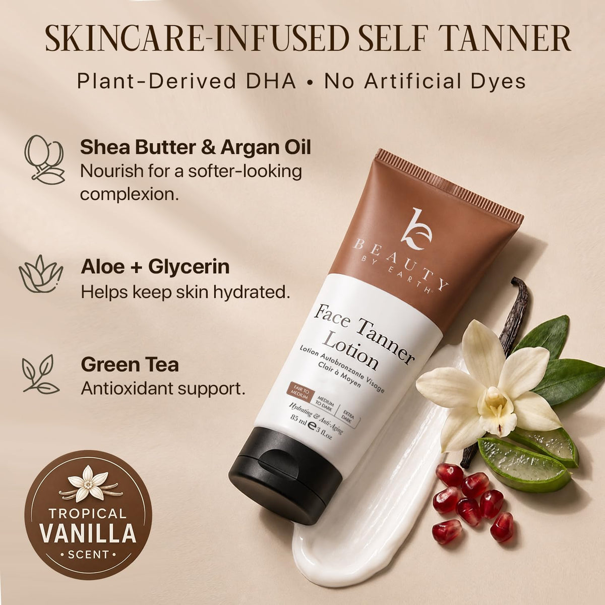 Face Tanner - Beauty by Earth Official Imagery - 6