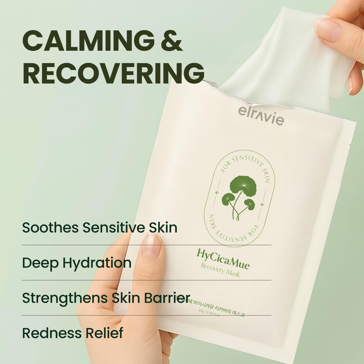 HyCicaMue Recovery Mask - elravie Official Imagery - 6