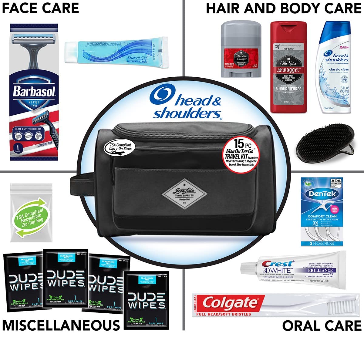 Convenience Kits International Men s Premium 15 Piece Kit - Convenience Kits International Official Imagery - 4