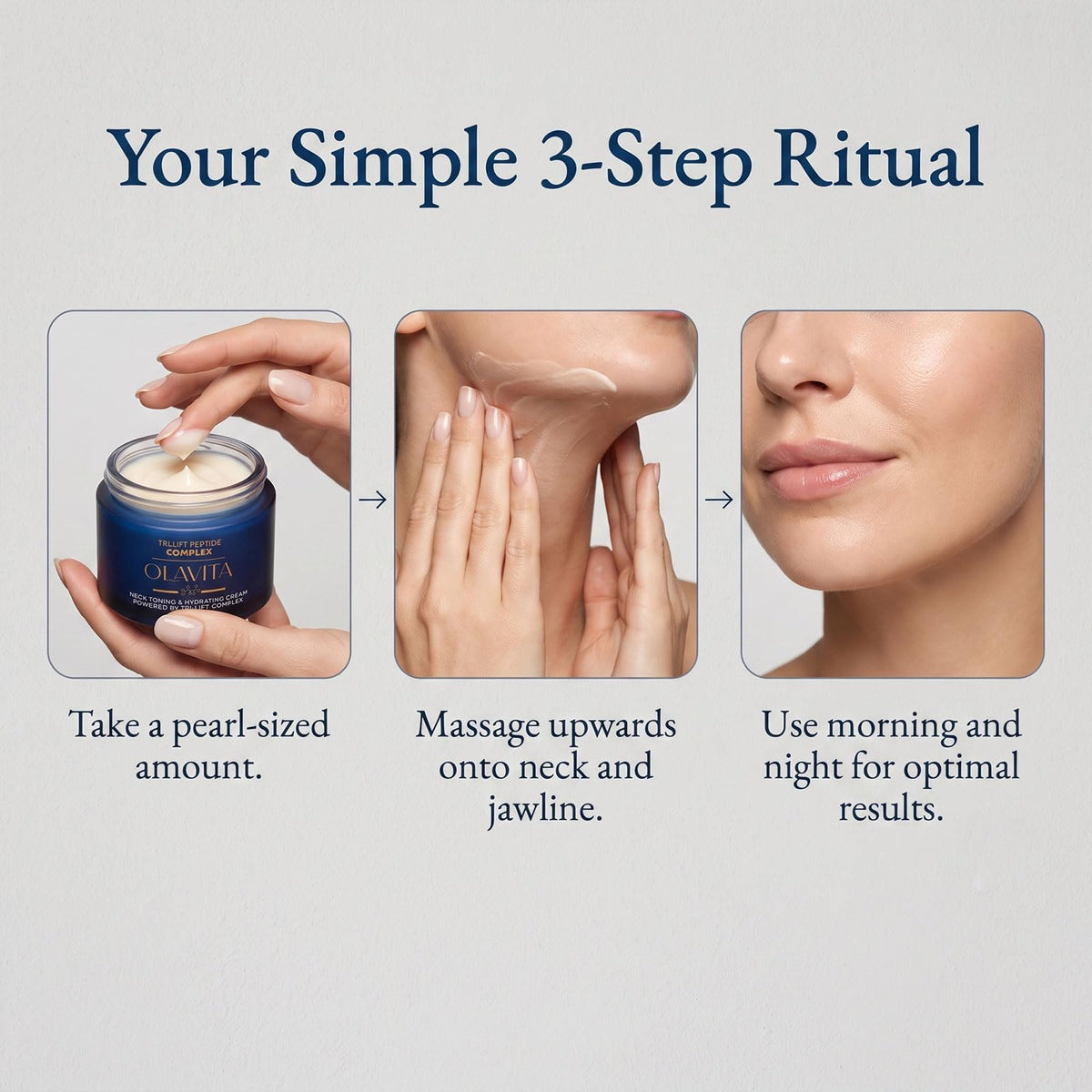 2026 New Upgraded Olavita Tri Lift Peptide Complex Cream - GosBio Official Imagery - 7