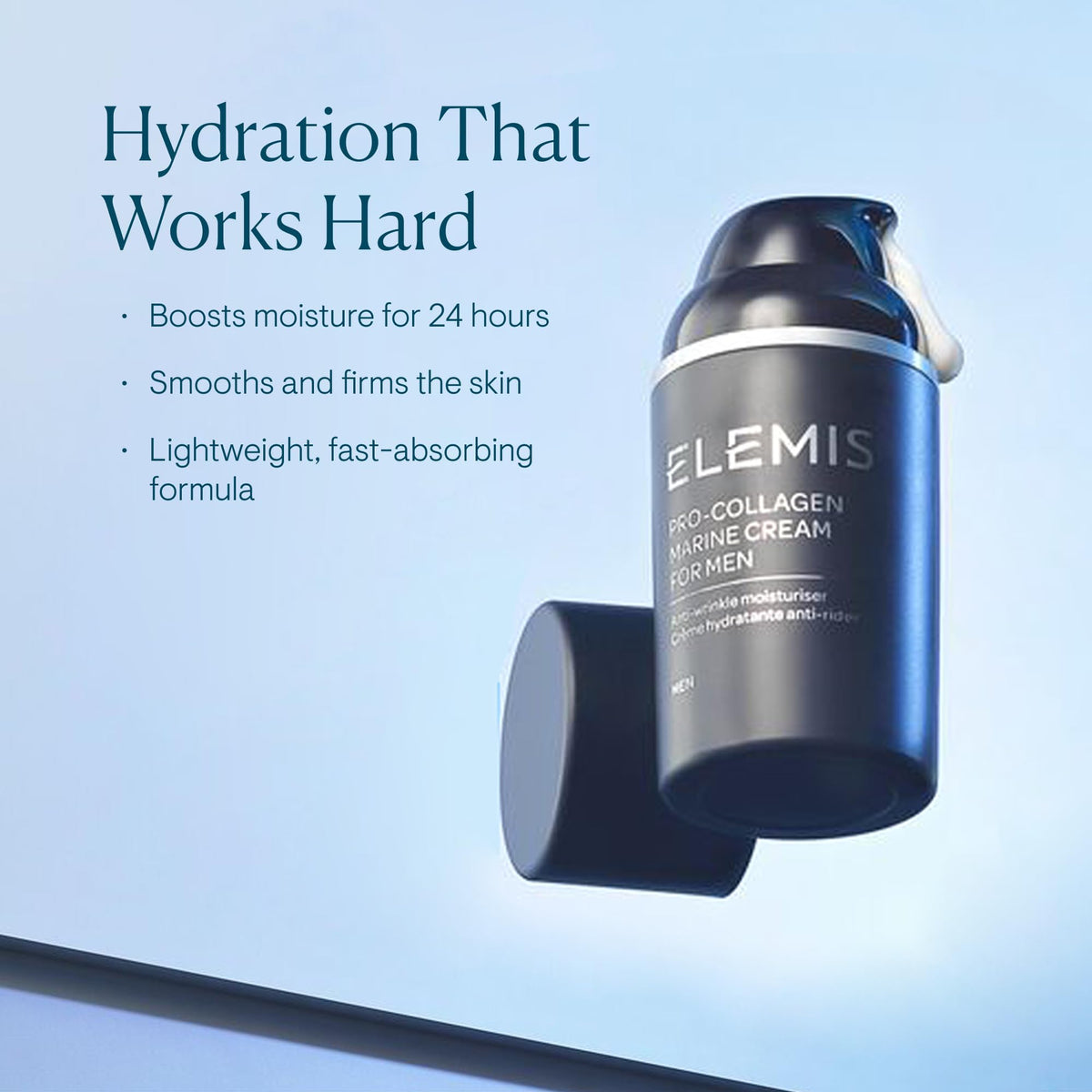 ELEMIS Pro Collagen Marine Cream for Men Fragrance Free - Premium Selection Official Imagery - 3