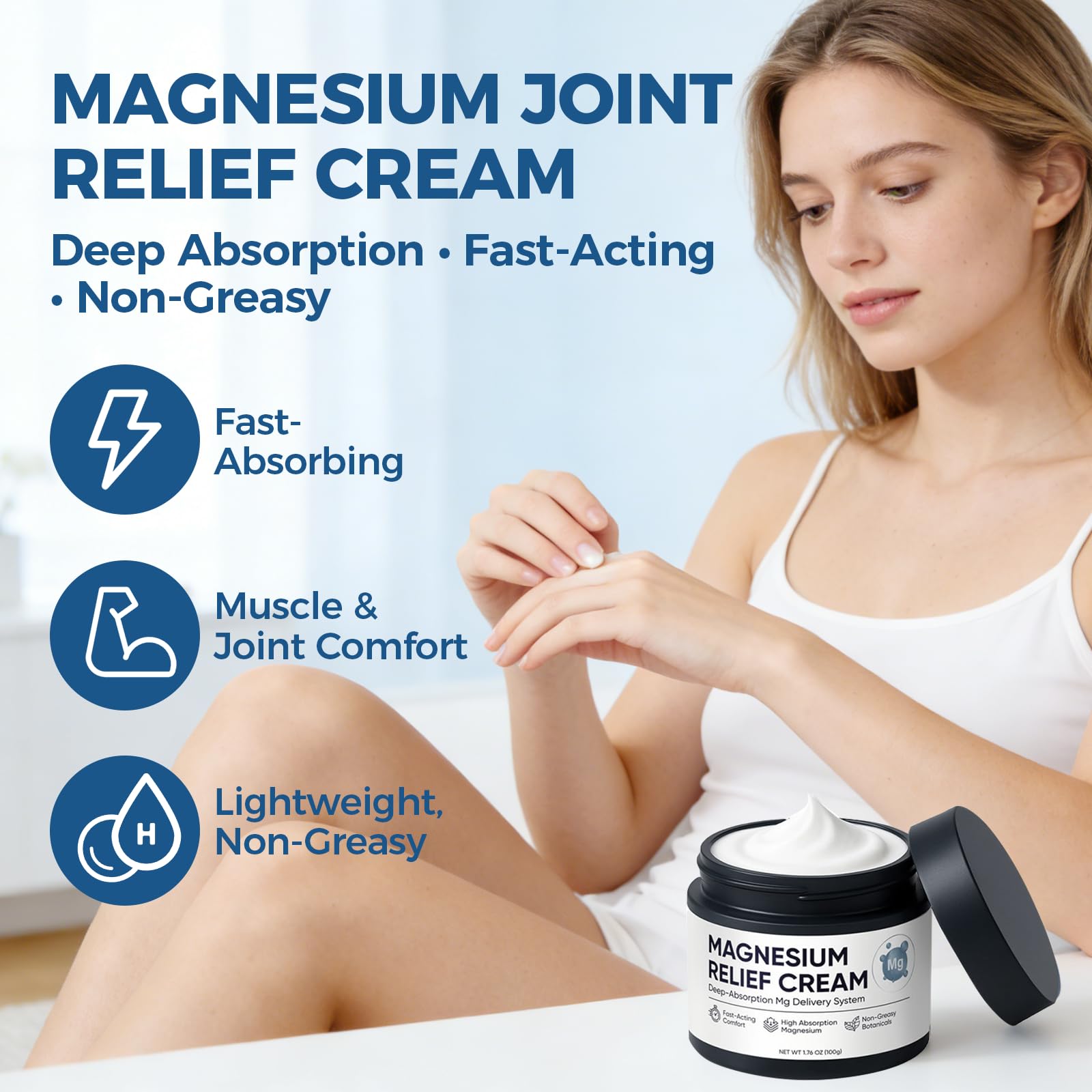 Nichalous Magnesium Joint Relief Cream 1.76oz