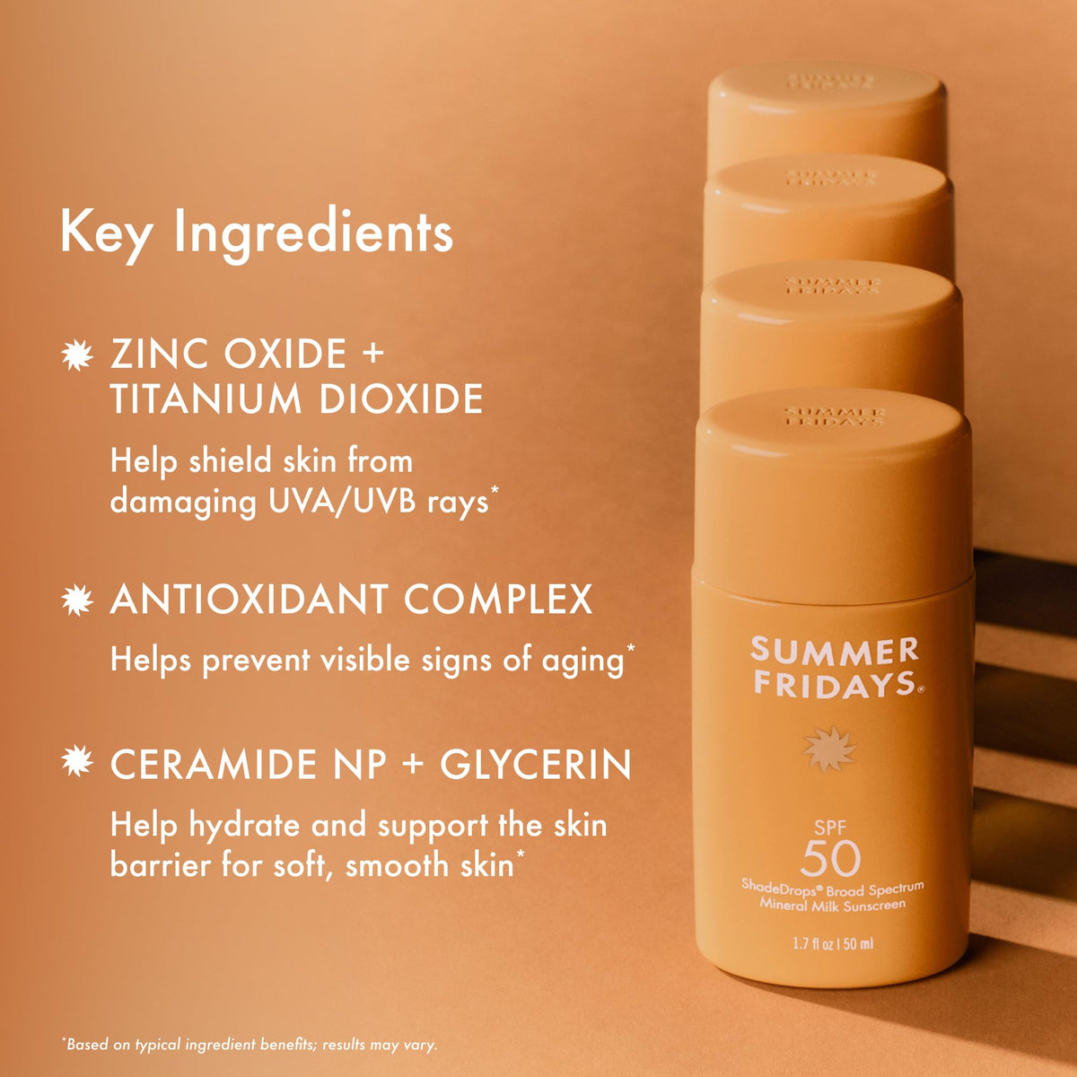 Summer Fridays ShadeDrops SPF 50 Mineral Milk Sunscreen - Summer Fridays Official Imagery - 7
