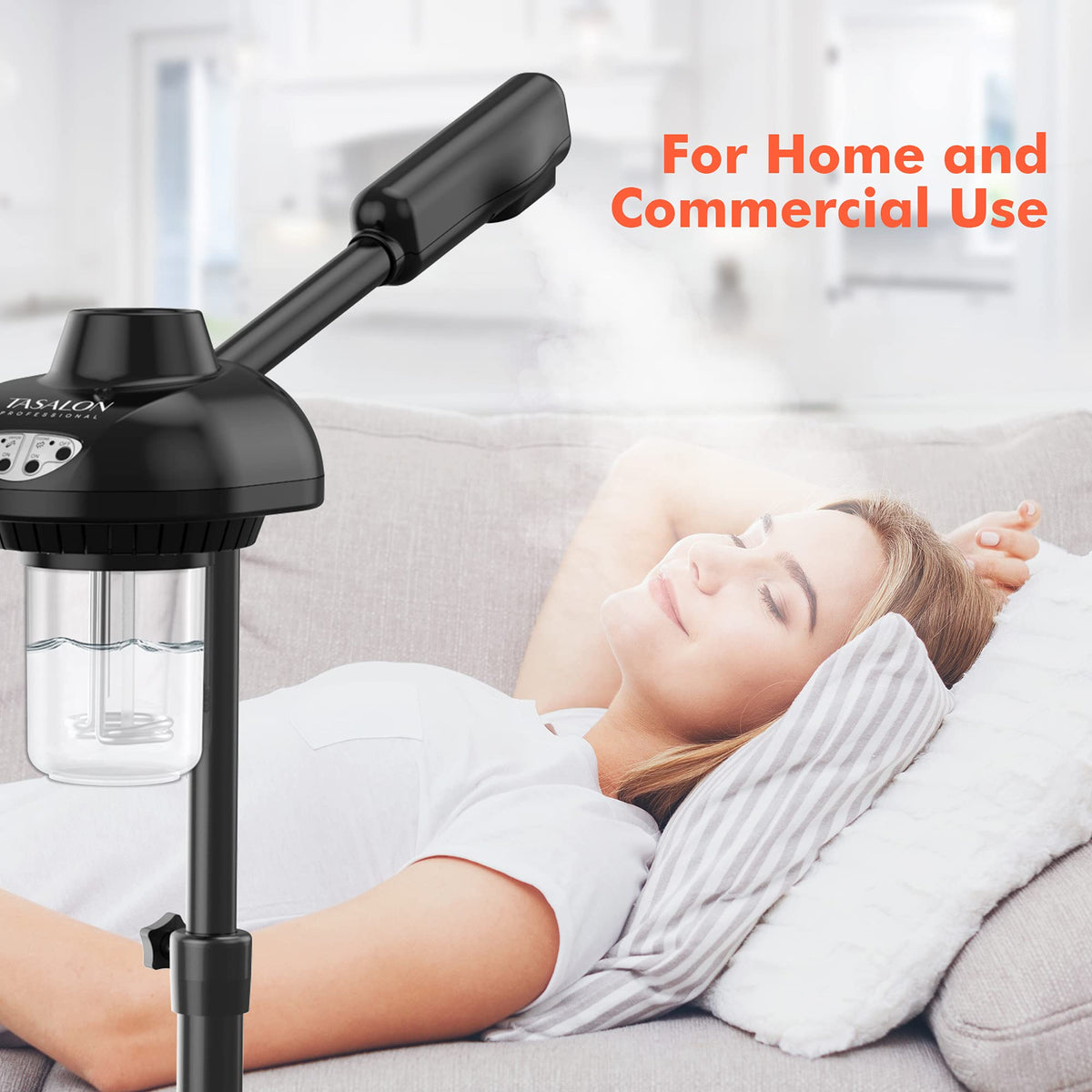 TASALON Wheeled Professional Facial Steamer - TASALON Official Imagery - 7