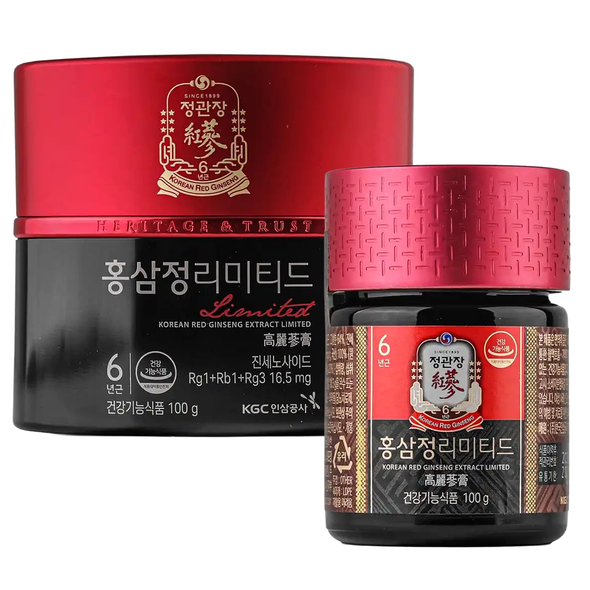JUNG KWAN JANG Korean Red Ginseng Extract Limited 100g Jar | Gins - JUNG KWAN JANG Official Product View 1