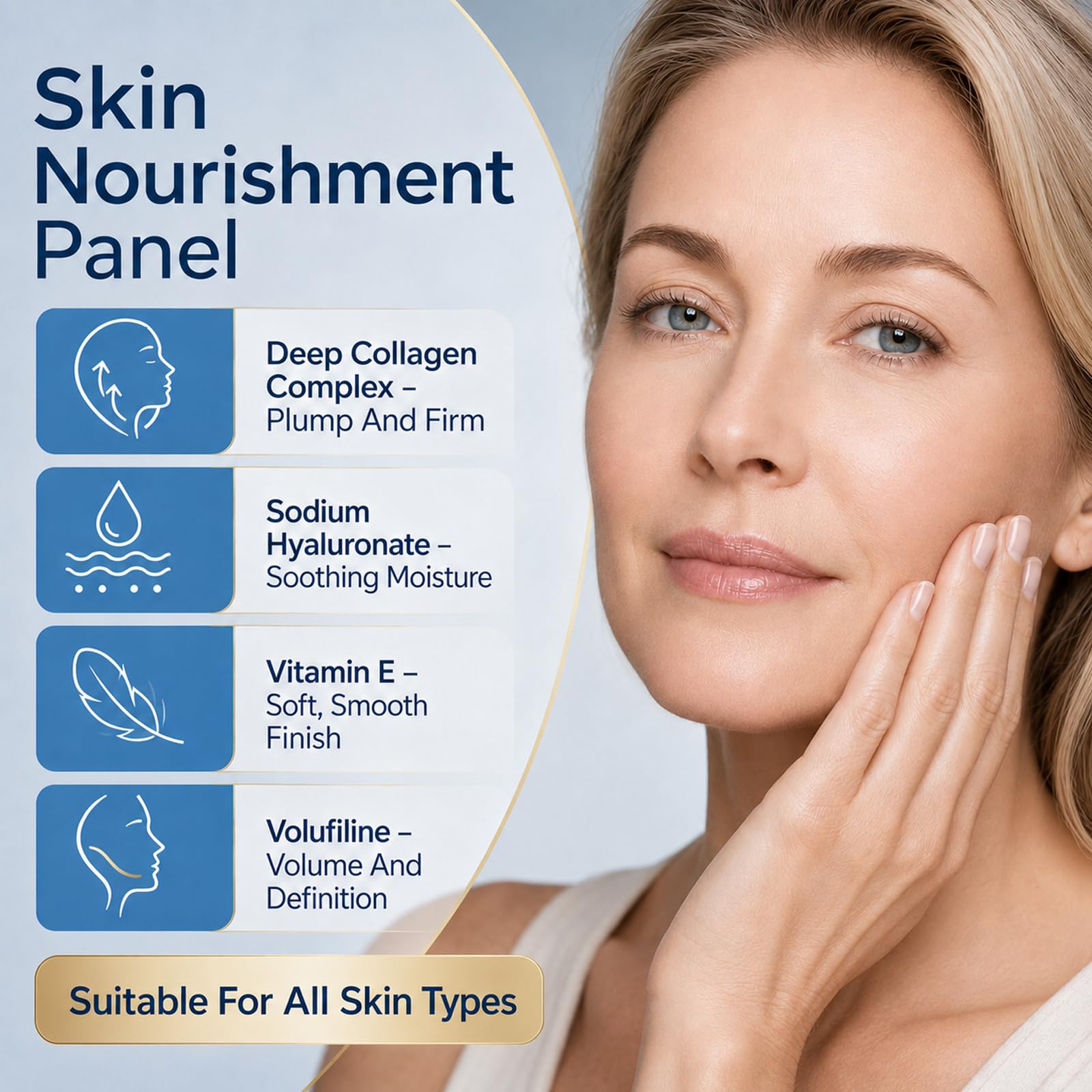 Maison Cosmetics Deep Collagen Volufiline Korean Skin Care - FlatFemme Official Imagery - 8