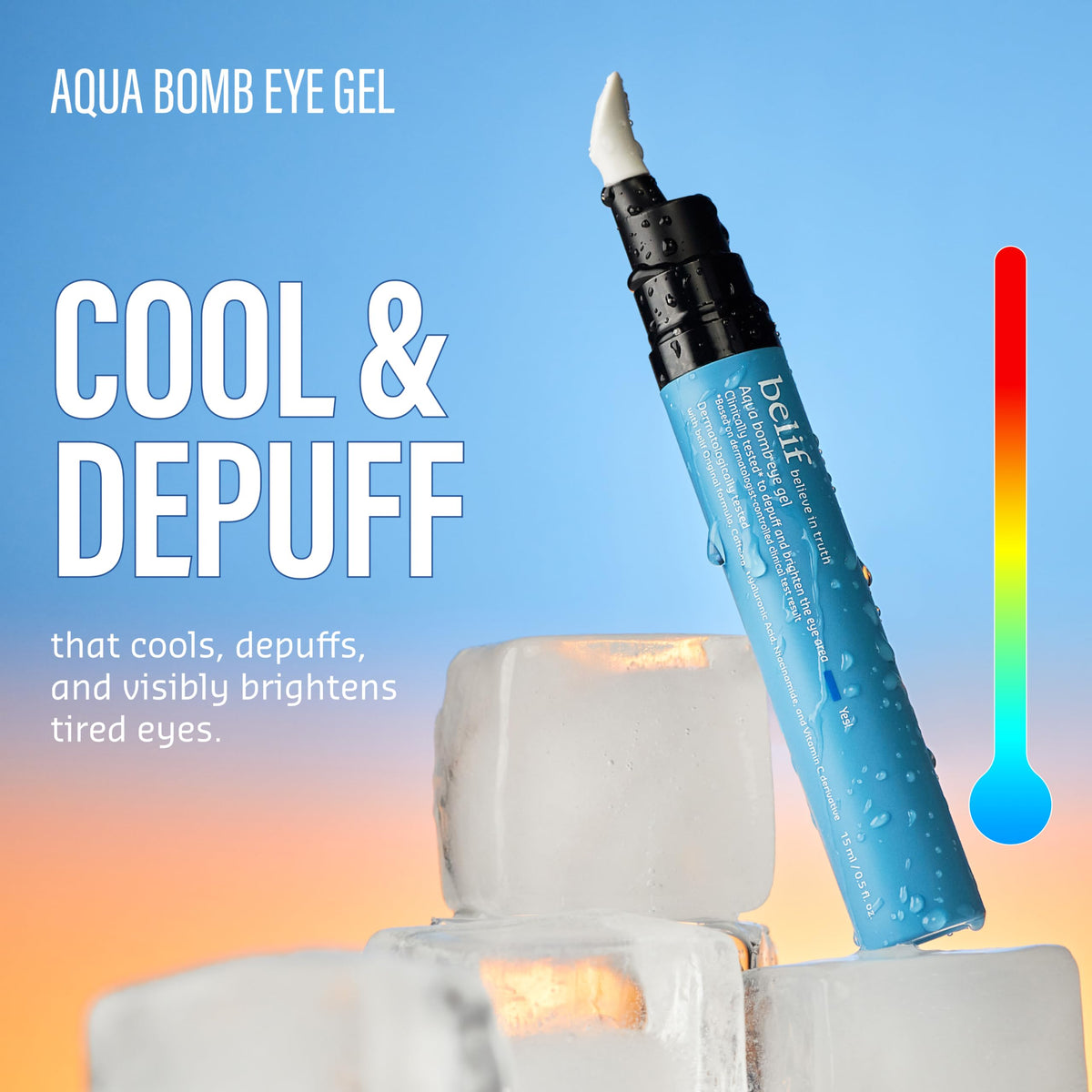 belif Aqua Bomb Cooling Eye Gel - belif Official Imagery - 3
