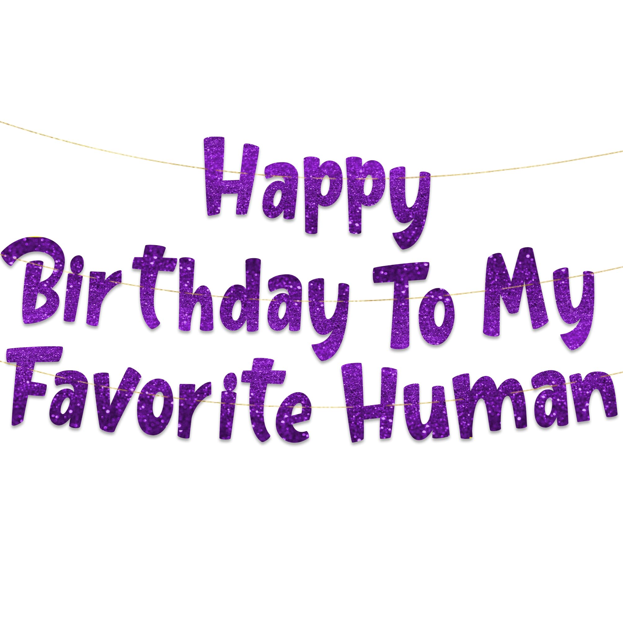 Sterling James Co. Pre-Strung Happy Birthday To My Favorite Human - Sterling James Co. Official Product View 7