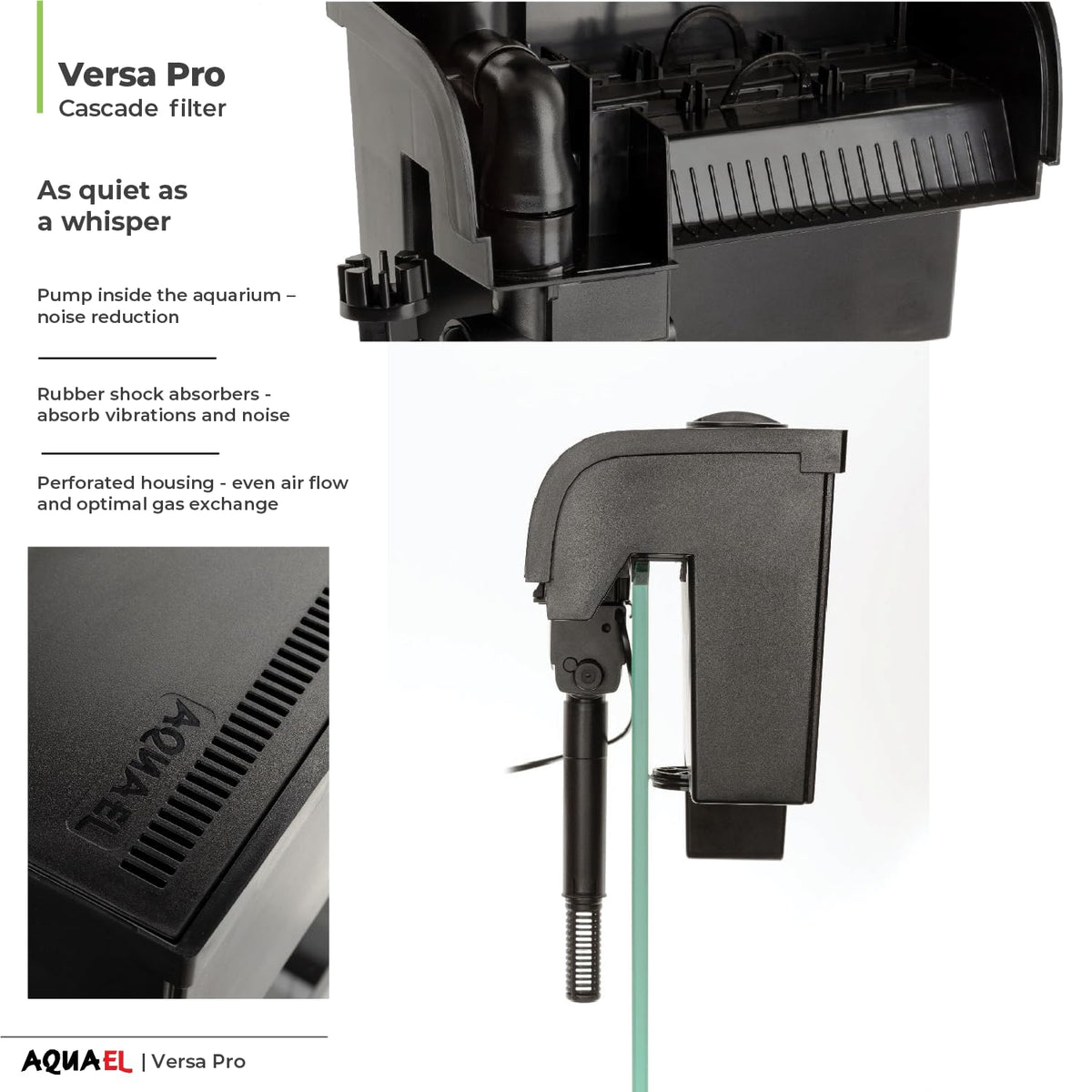 Aquael Versa Pro 20 Power Filter - Aquael Official Imagery - 4