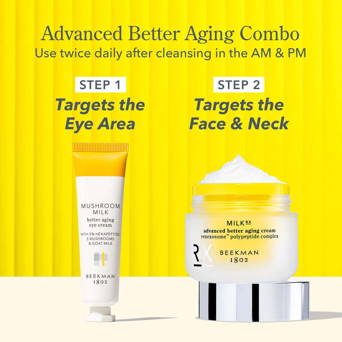 Beekman 1802 Milk RX Advanced Better Aging Face Cream 1 69 - Beekman 1802 Official Imagery - 8