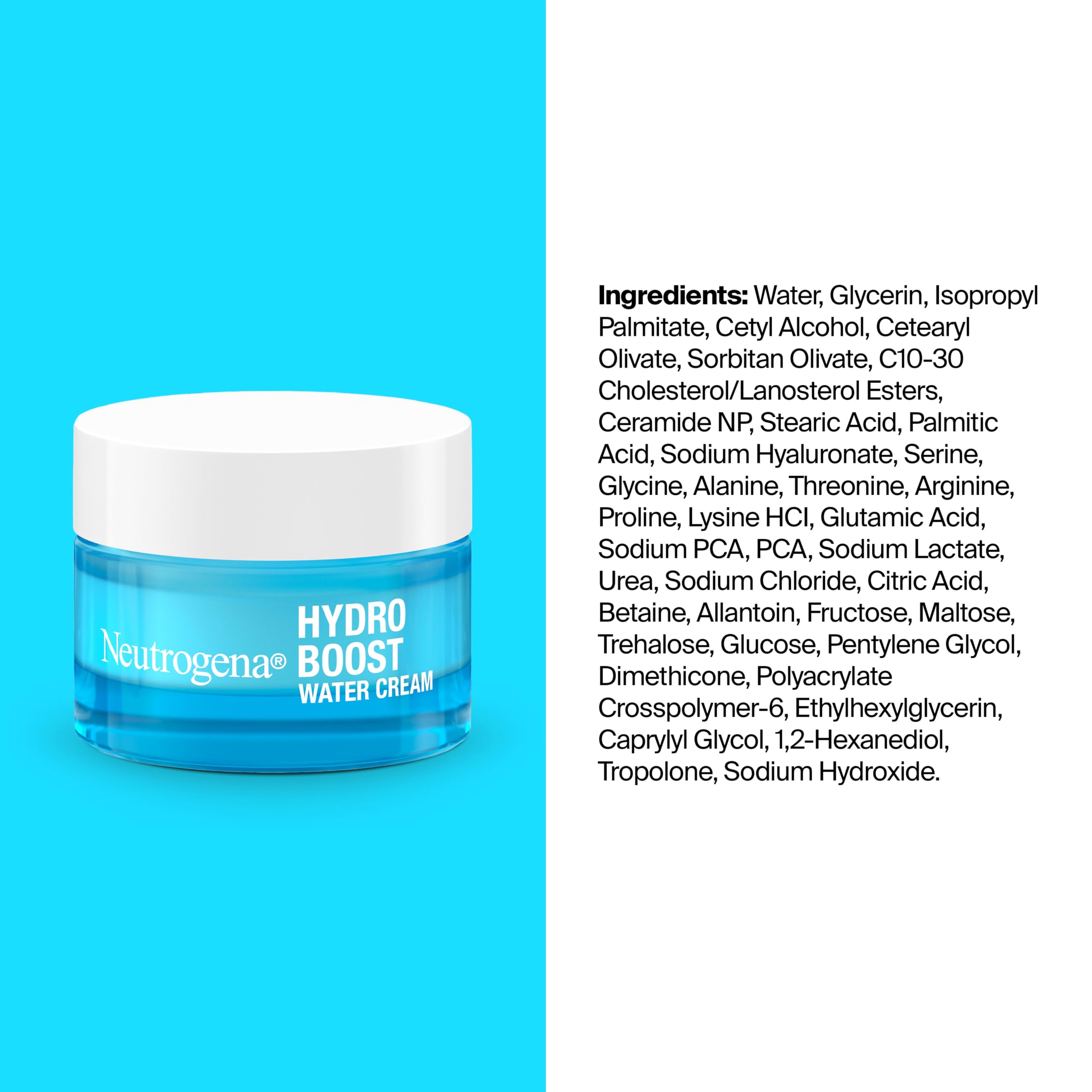 Neutrogena Hydro Boost Water Cream, 1.7 fl. oz + Gel Cleanser, - 4.7               4.7 out of 5 stars