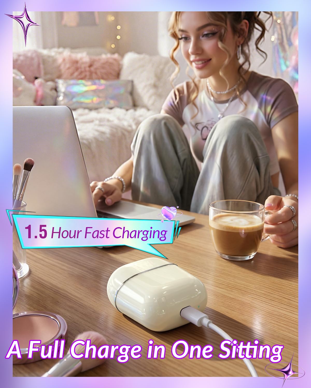 Facial Hair Removal for Women Face Painless Face Shaver with - bissuuy Official Imagery - 8