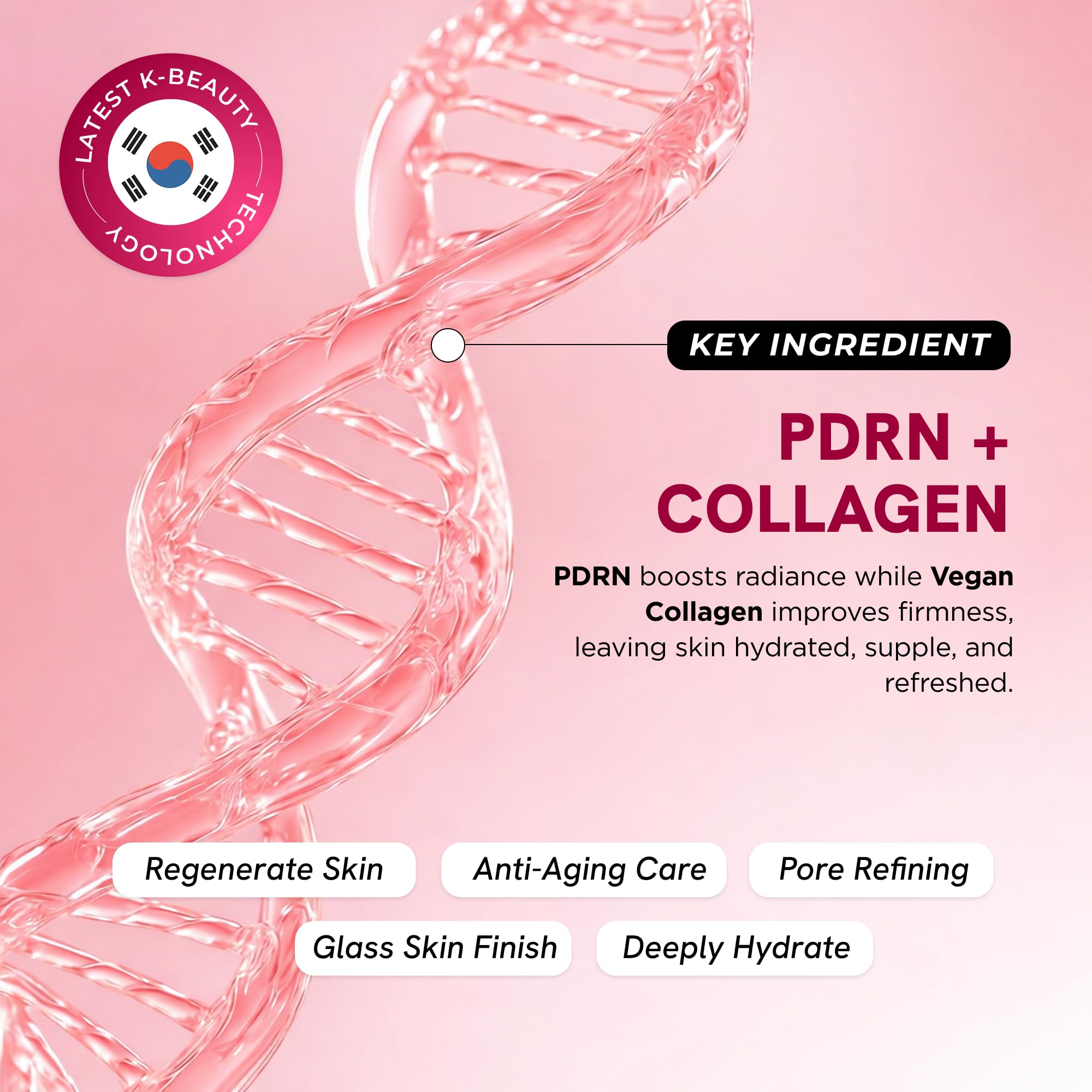 Skin 2 0 PDRN Face Mask with Collagen Dermatologist Tested - Skin 2.0 Official Product Imagery - 7