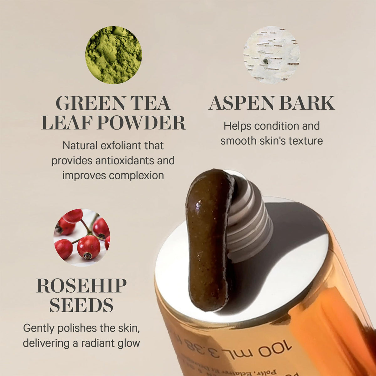 KORA Organics Turmeric Brightening Exfoliating Face Scrub - KORA Organics Official Imagery - 7